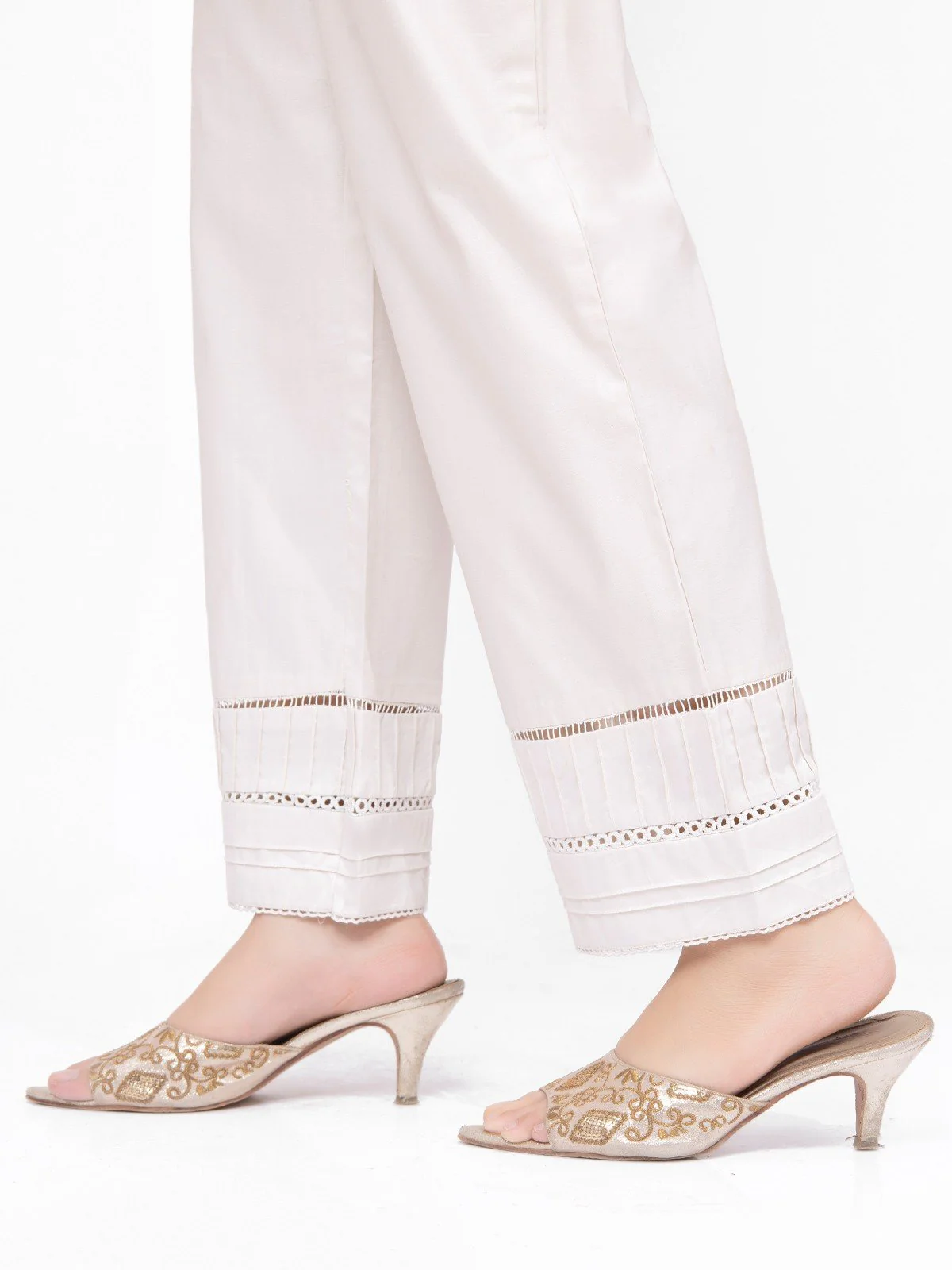 Women's Beige Trouser - EWBP21-76358 - Image 2