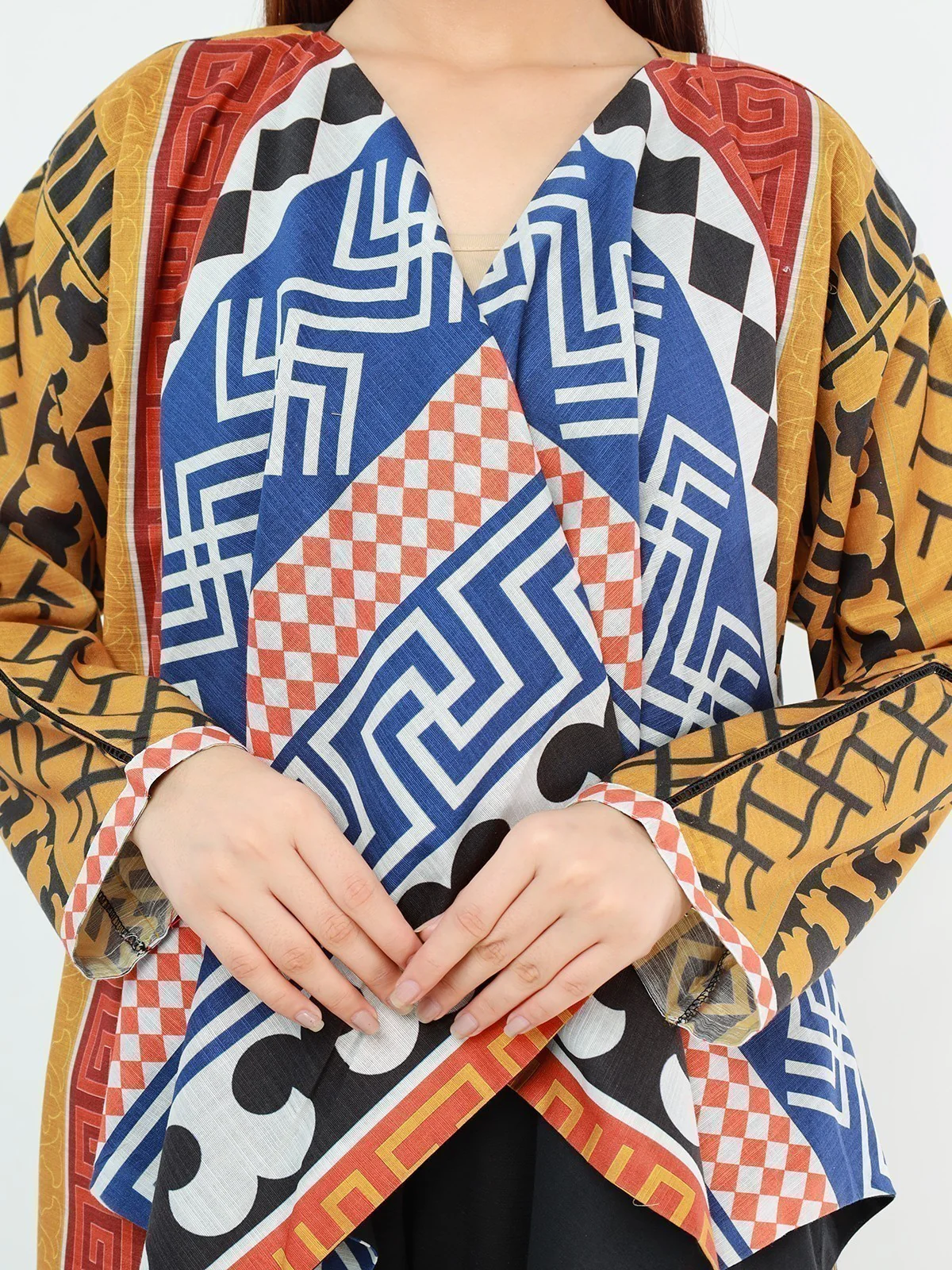 Pret 1Pc Printed Khaddar Shirt - EWTKP21-67889 - Image 4
