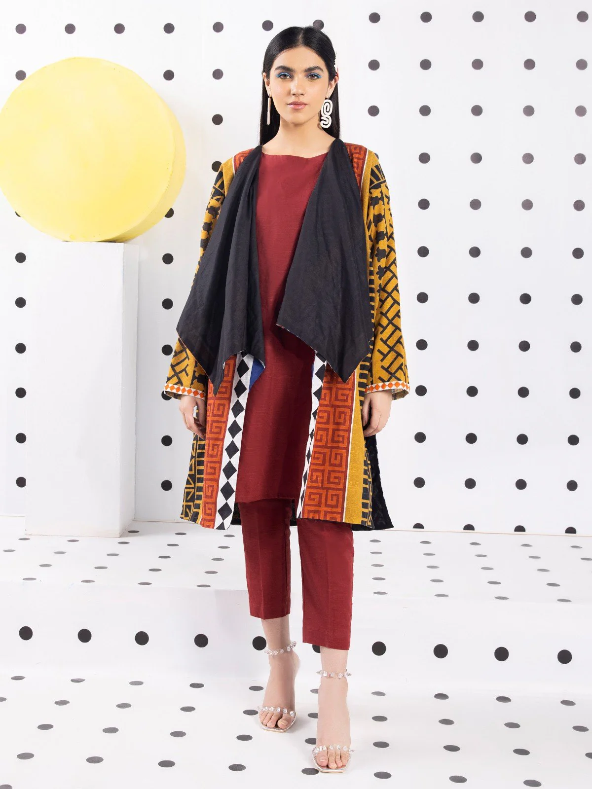 Pret 1Pc Printed Khaddar Shirt - EWTKP21-67889 - Image 6