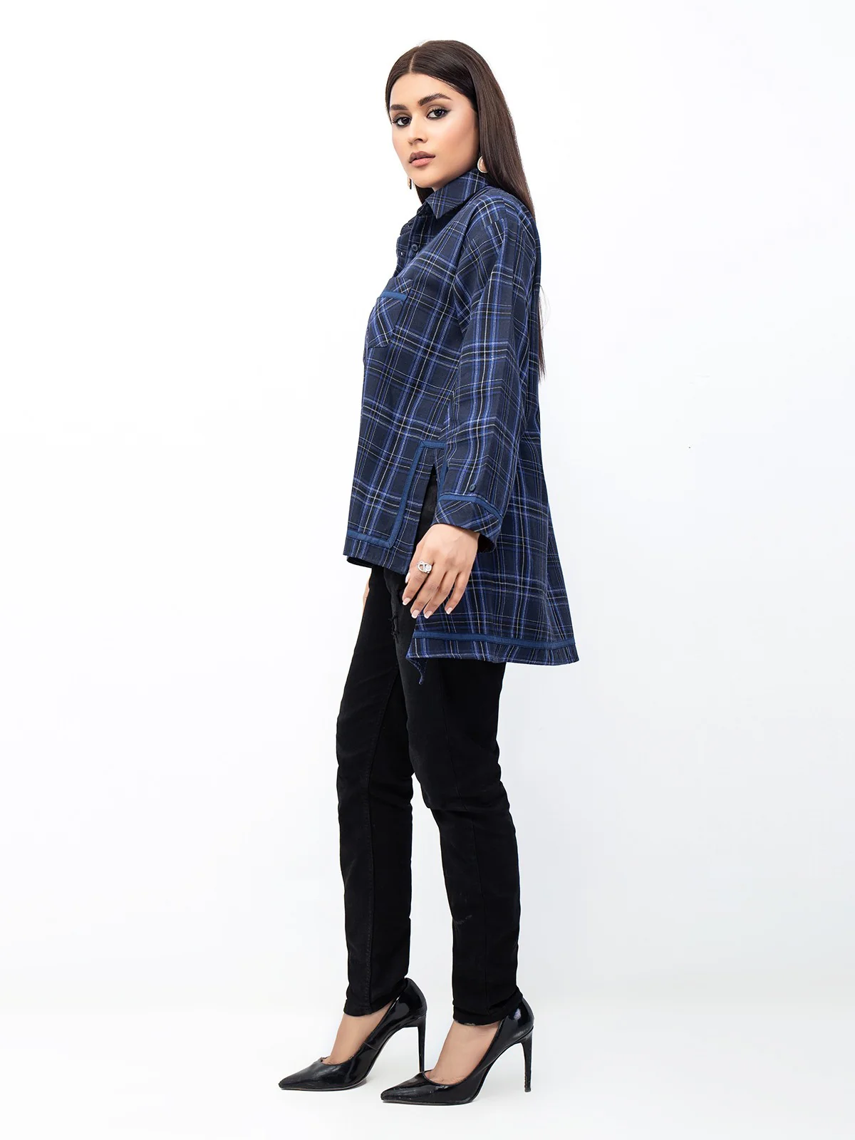 Pret Printed Lawn Shirt - EWTKP21-68019 - Image 5