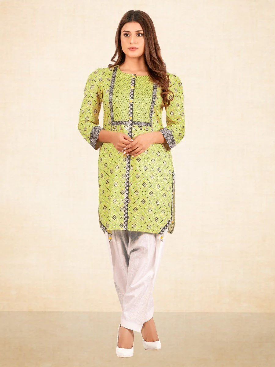 Unstitched Printed Cambric Shirt - EWU20A9-20335