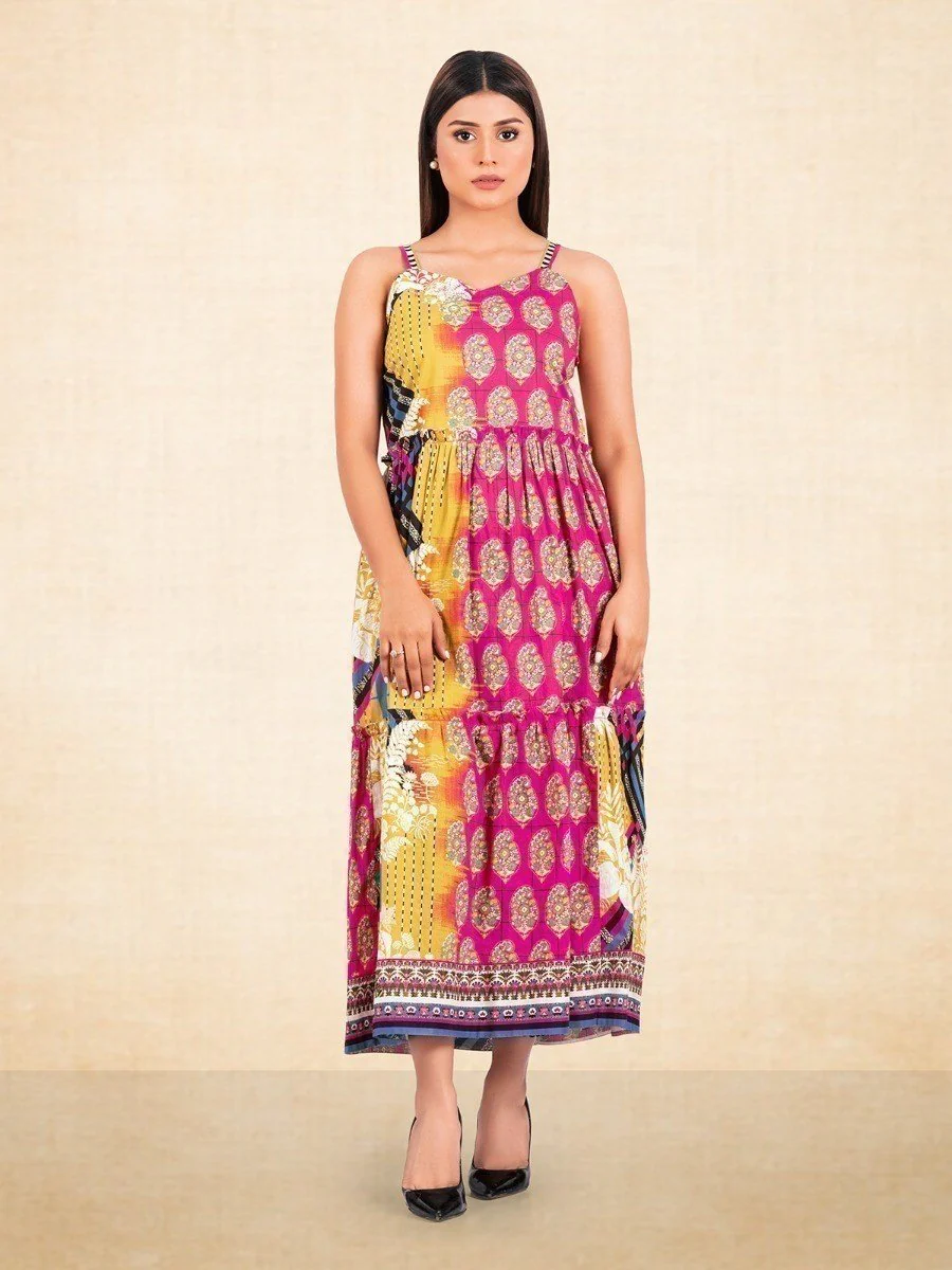 Unstitched Printed Cambric Shirt - EWU20A9-20336