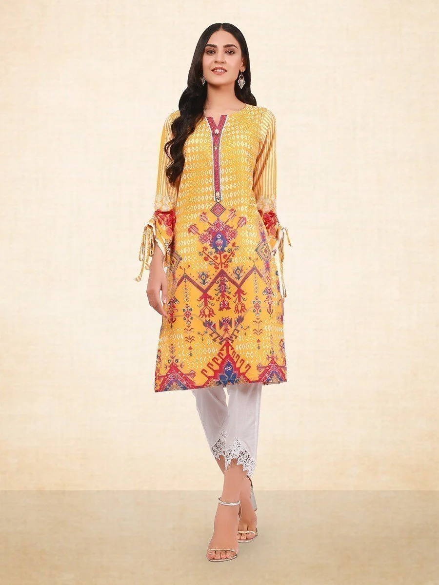 Unstitched Printed Cambric Shirt - EWU20A9-20346