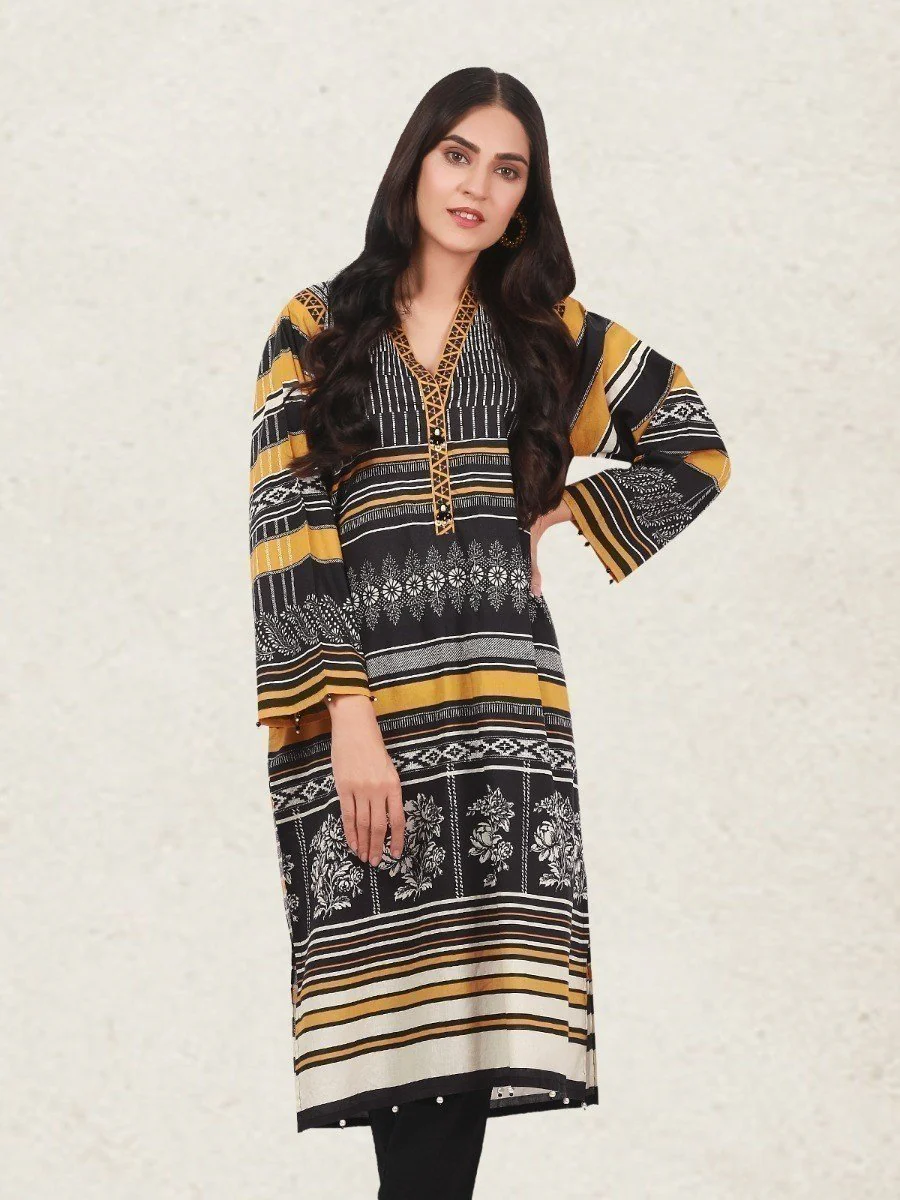 Unstitched Printed Cambric Shirt - EWU20A9-20351