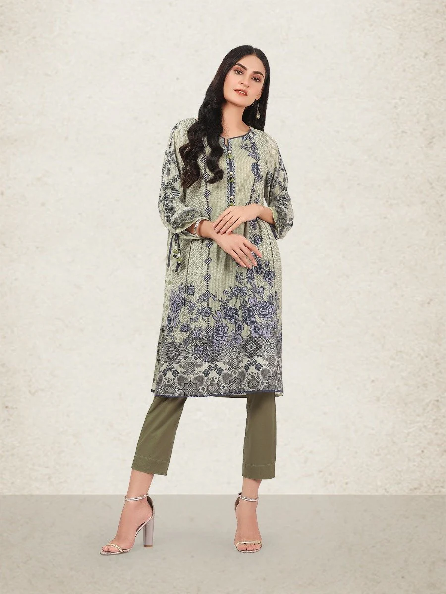 Unstitched Printed Cambric Shirt - EWU20A9-20352