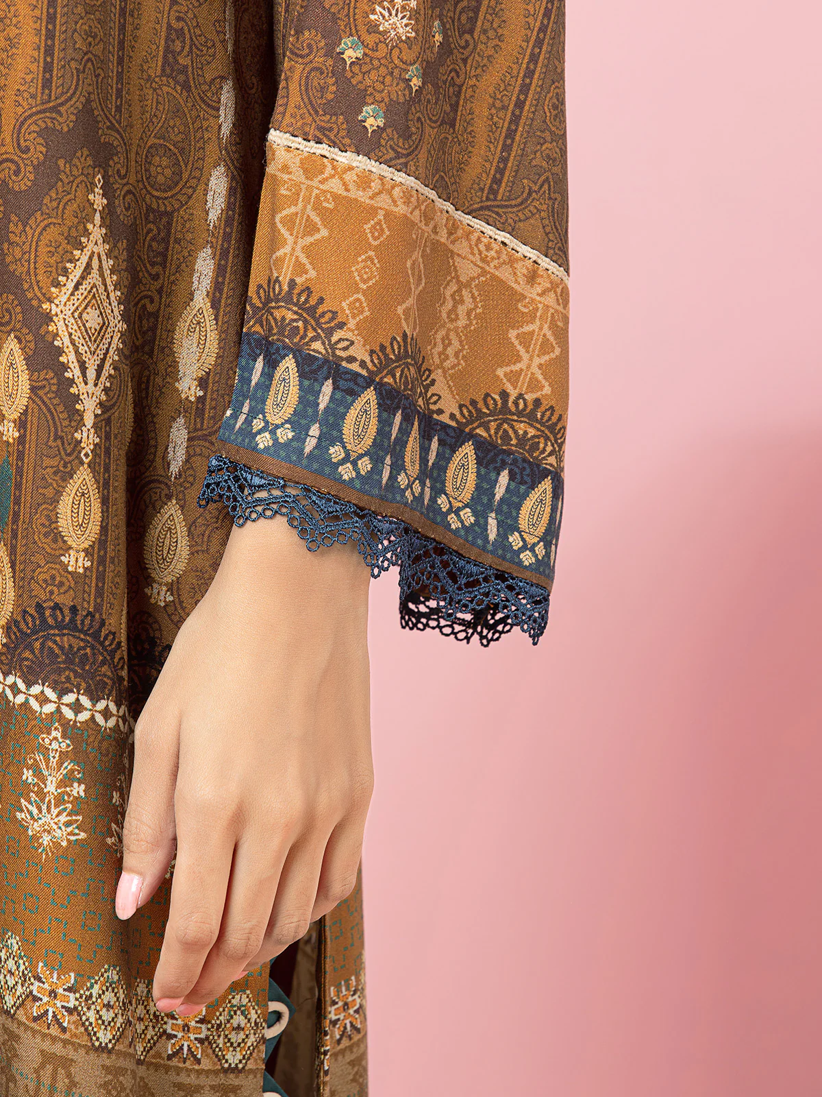 Unstitched Printed Viscose Shirt - EWU22A4-24001S - Image 6