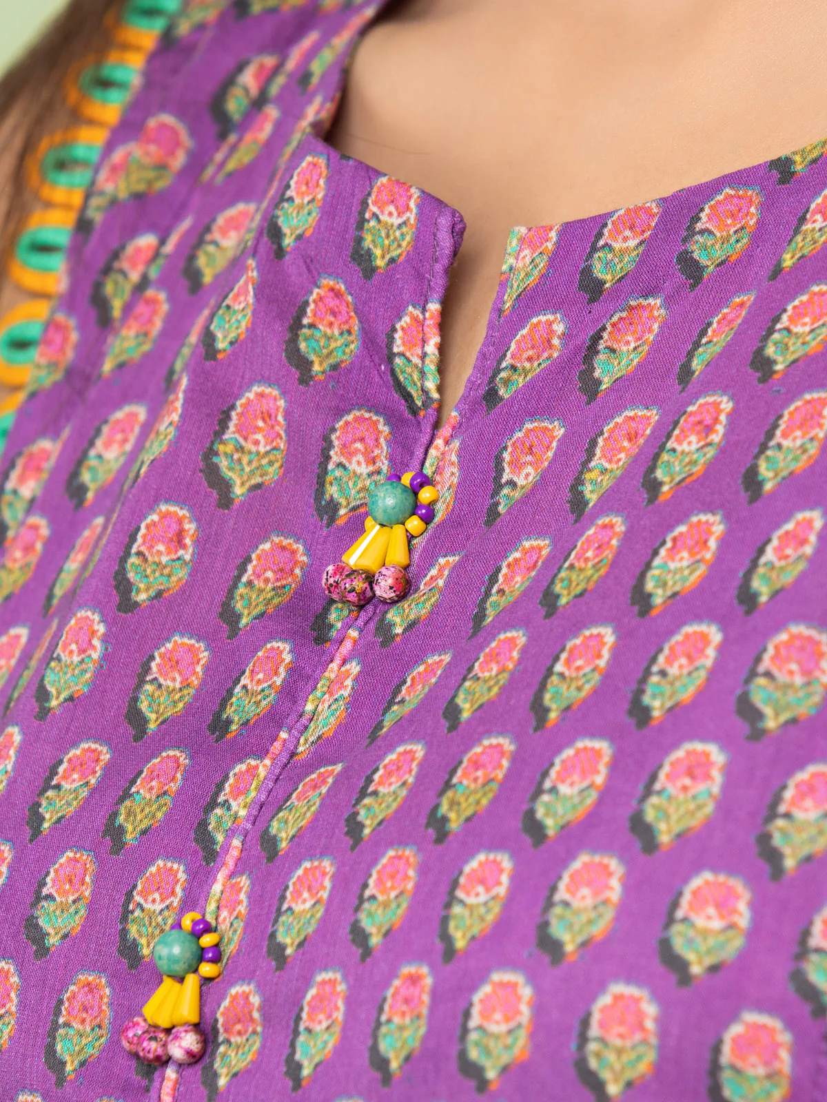 Unstitched Printed Lawn Suit - EWU23A1-26037 - Image 2