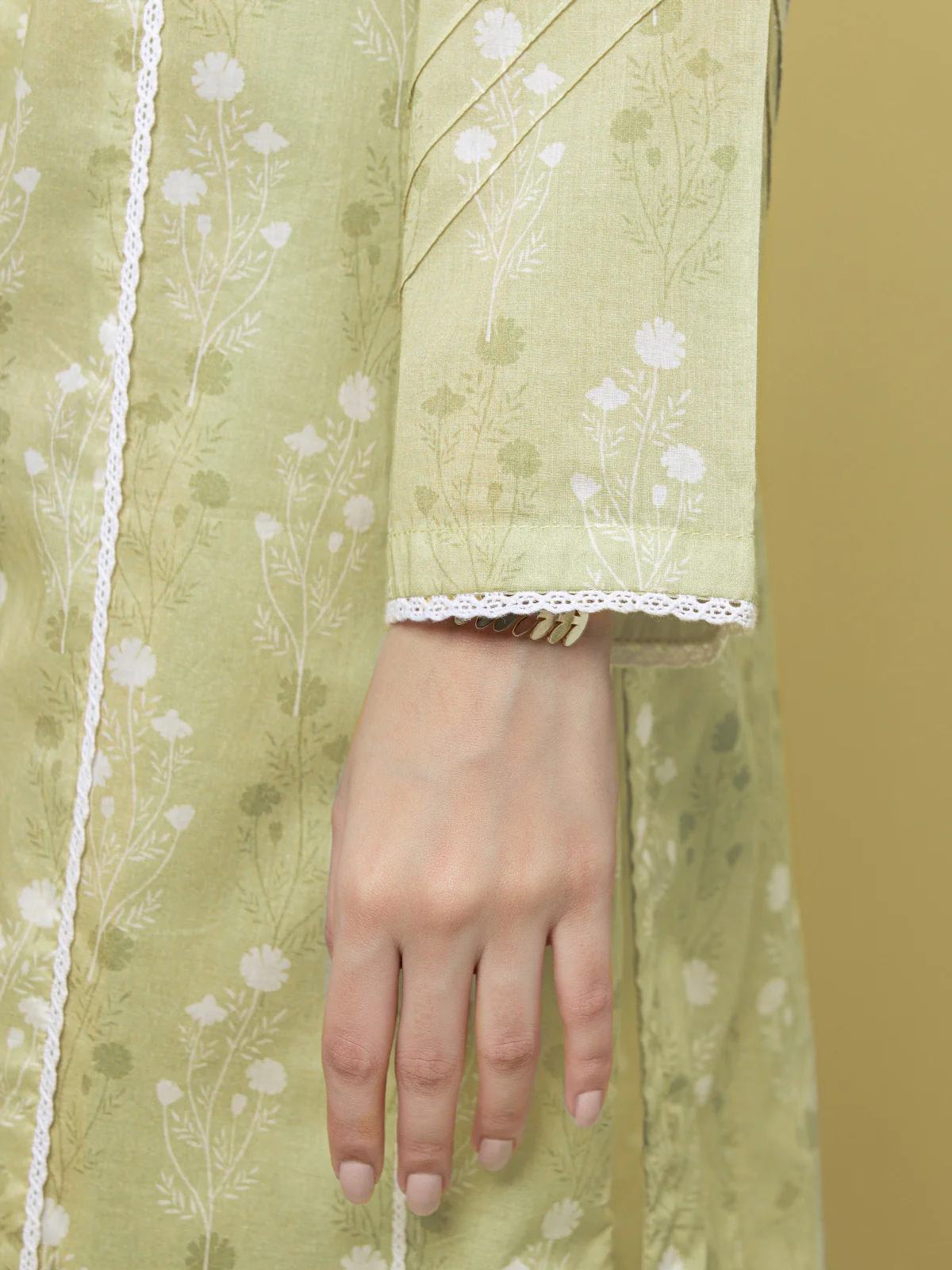 Unstitched Printed Lawn Suit - EWU23A1-26241 - Image 5