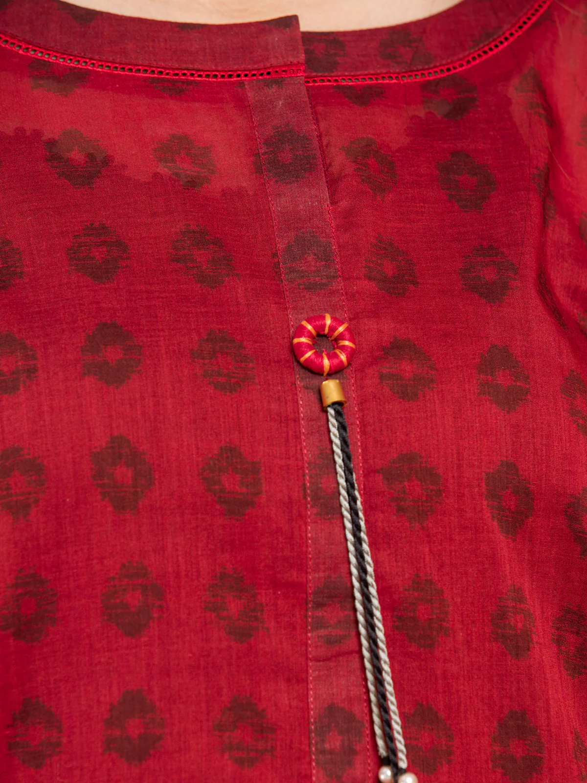 Unstitched Printed Khaddar Shirt Trouser - EWU23A3-26405ST - Image 2