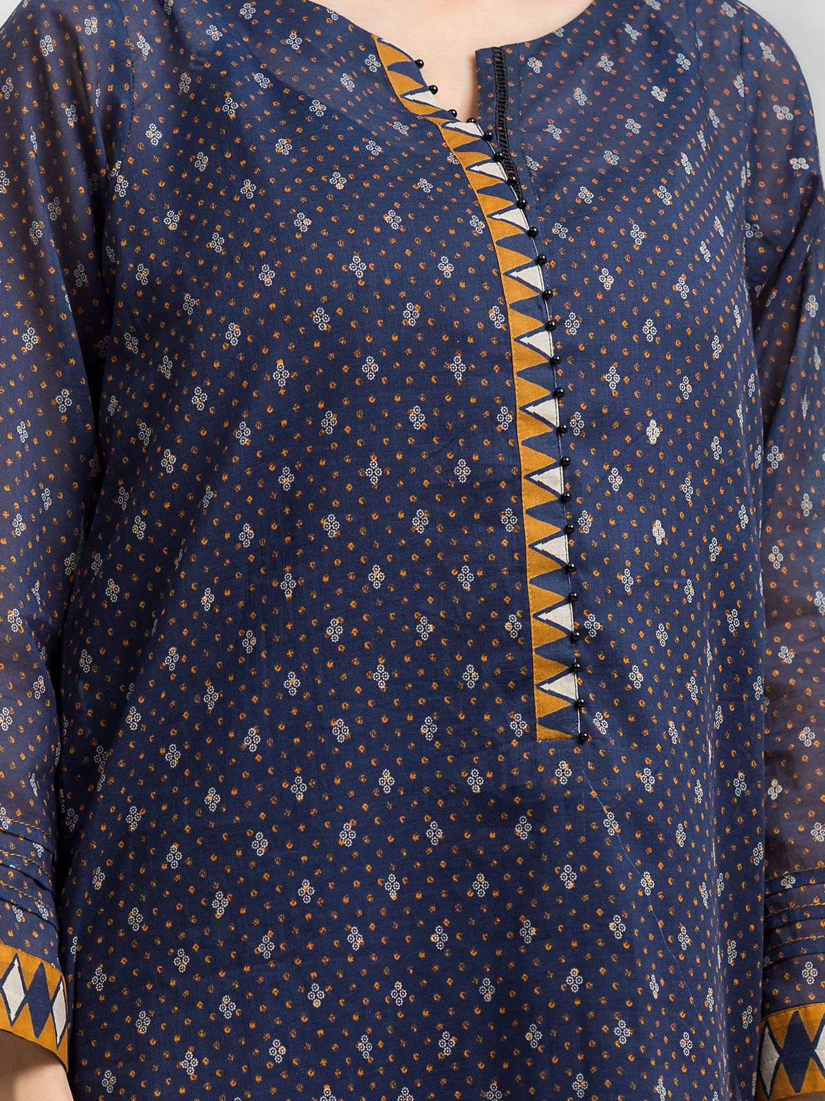 Unstitched Printed Lawn Suit - EWU24A1-28075-3P - Image 3