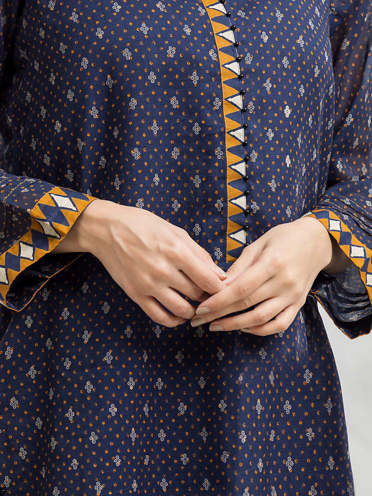 Unstitched Printed Lawn Suit - EWU24A1-28075-3P - Image 4