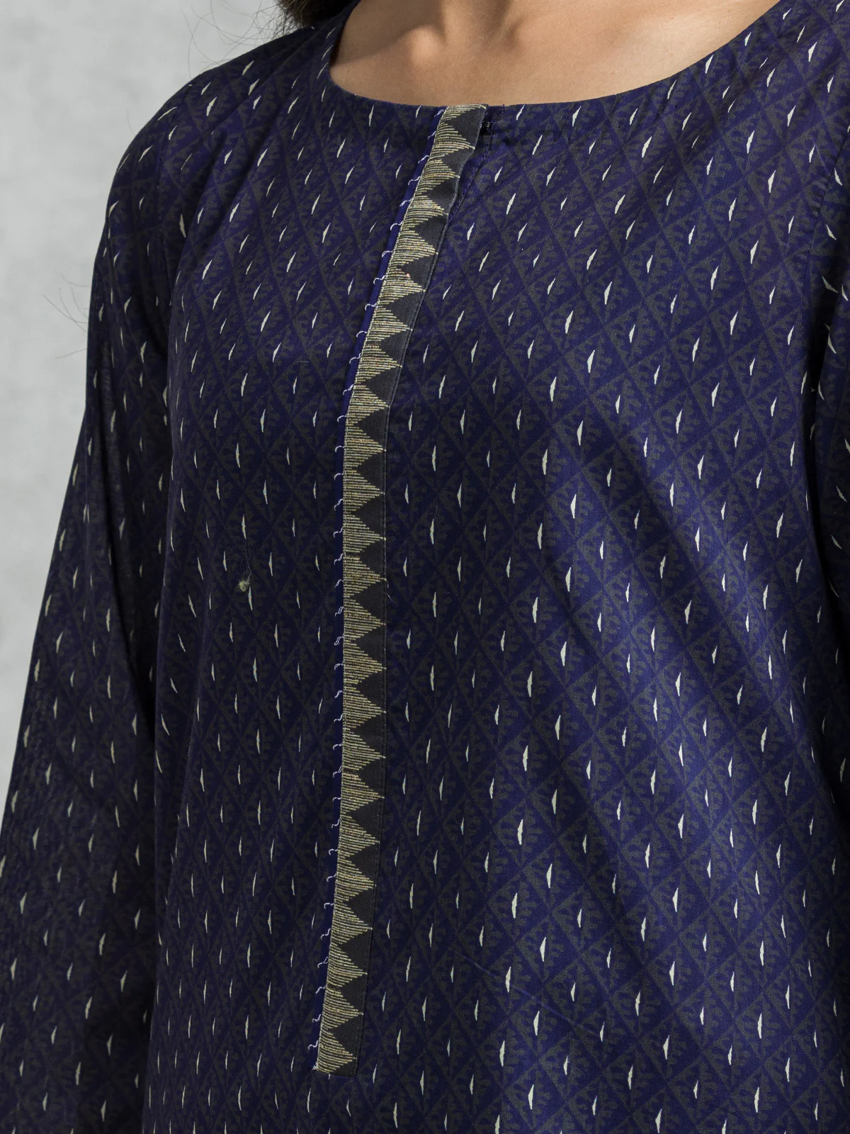 Unstitched Printed Lawn Suit - EWU24A1-28095-3P - Image 2