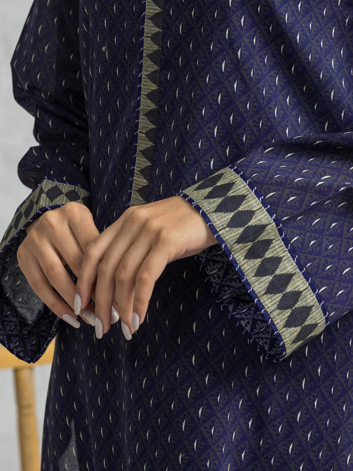 Unstitched Printed Lawn Suit - EWU24A1-28095-3P - Image 3