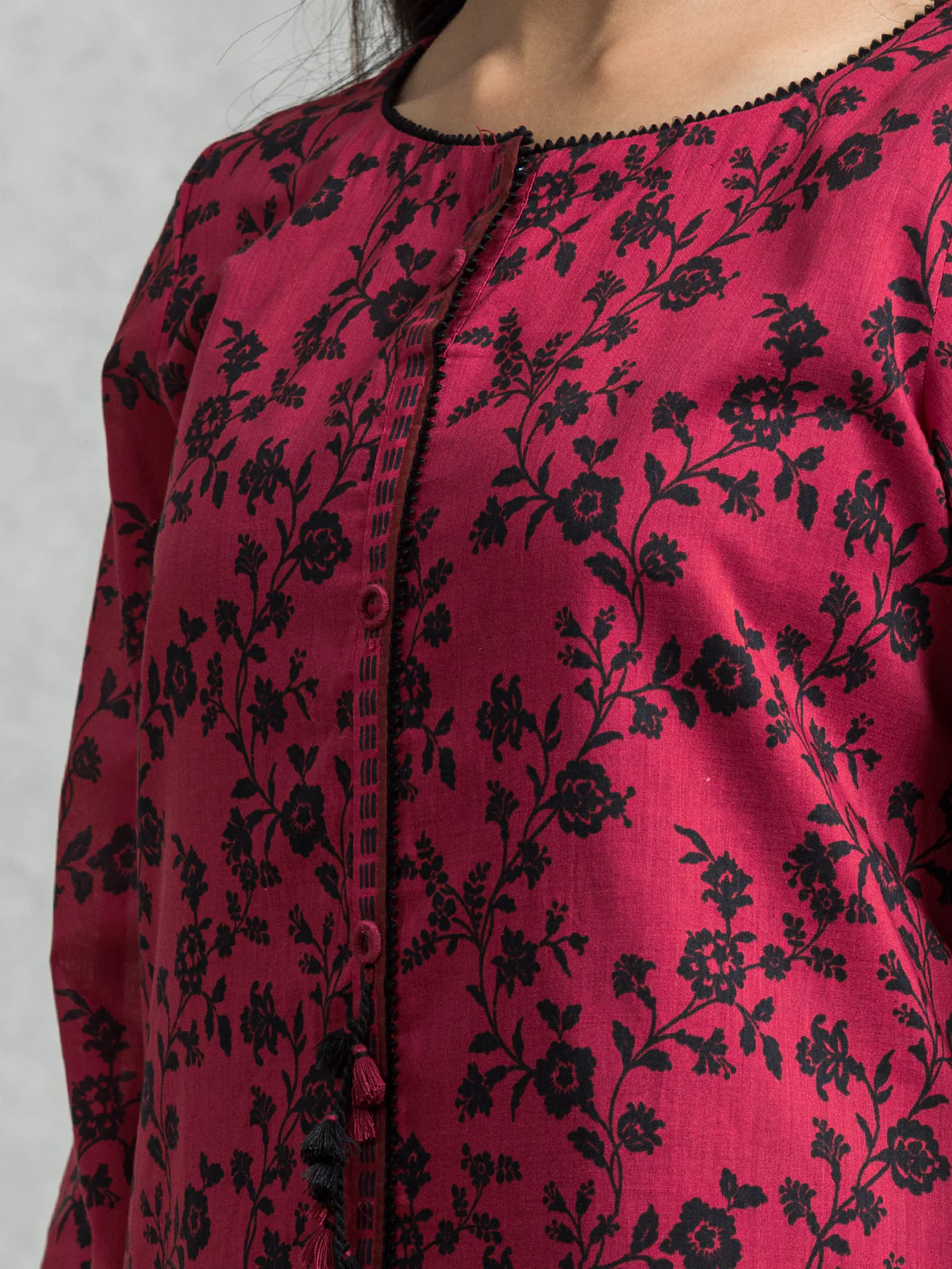 Unstitched Printed Lawn Suit - EWU24A1-28145-3P - Image 2