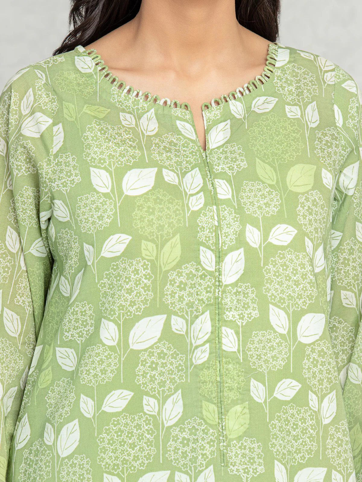Unstitched Printed Lawn Suit - EWU24A1-28203-3P - Image 2