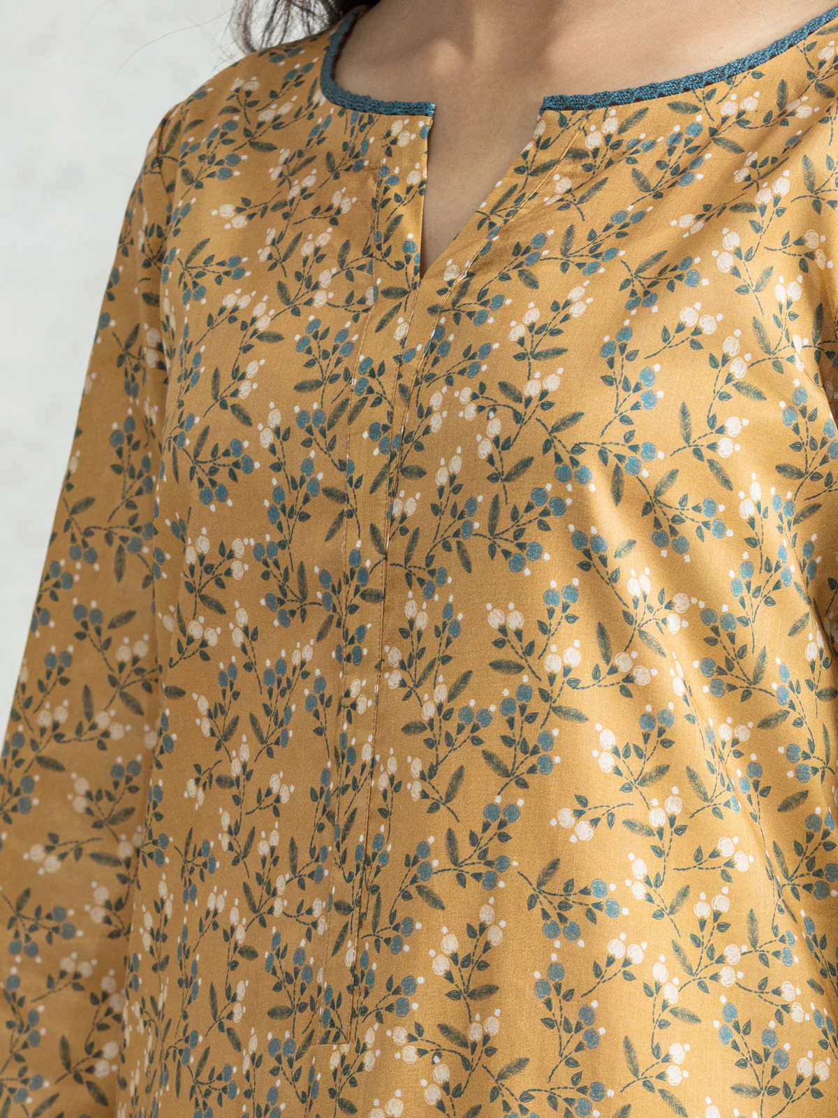 Unstitched Printed Lawn Suit - EWU24A1-28216-3P - Image 2