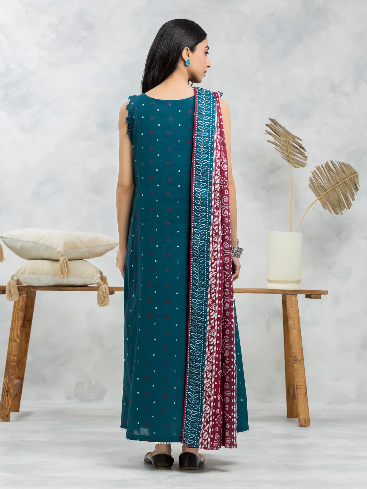 Unstitched Printed Lawn Suit - EWU24A1-28235-3P - Image 3