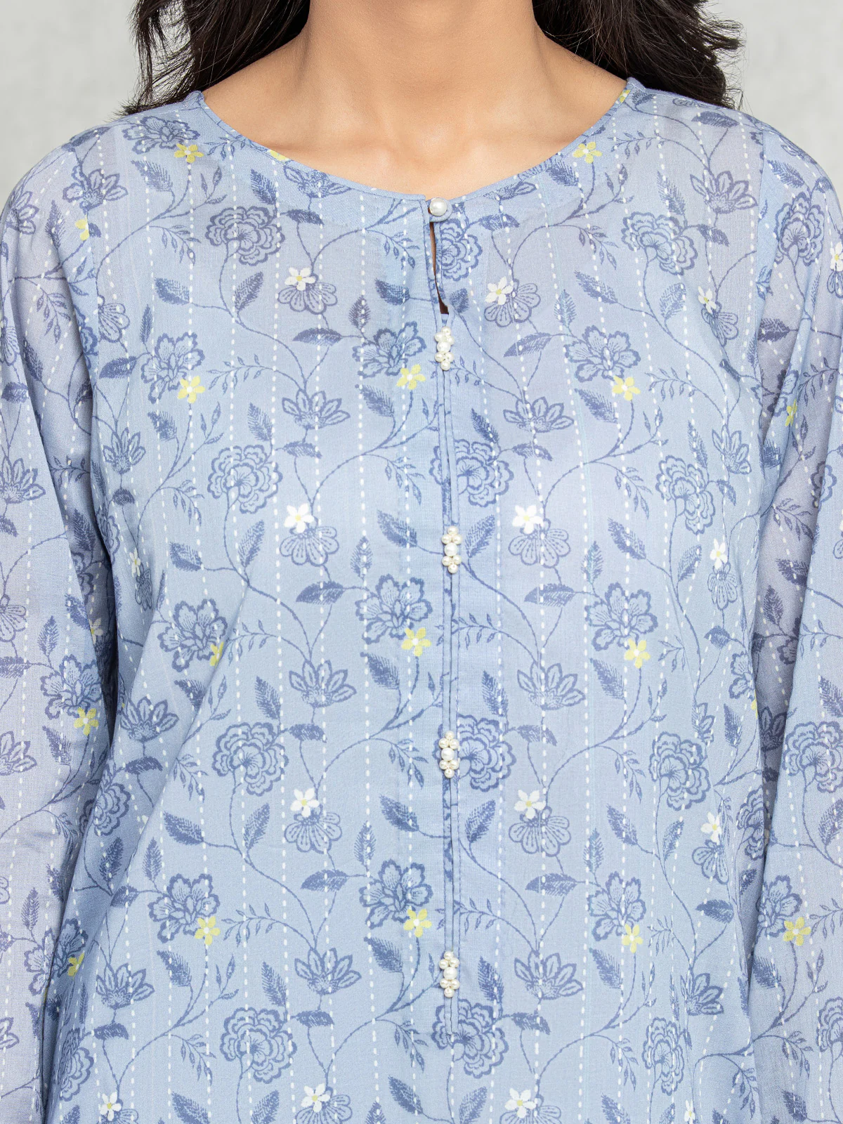 Unstitched Printed Lawn Suit - EWU24A1-28284-3P - Image 2