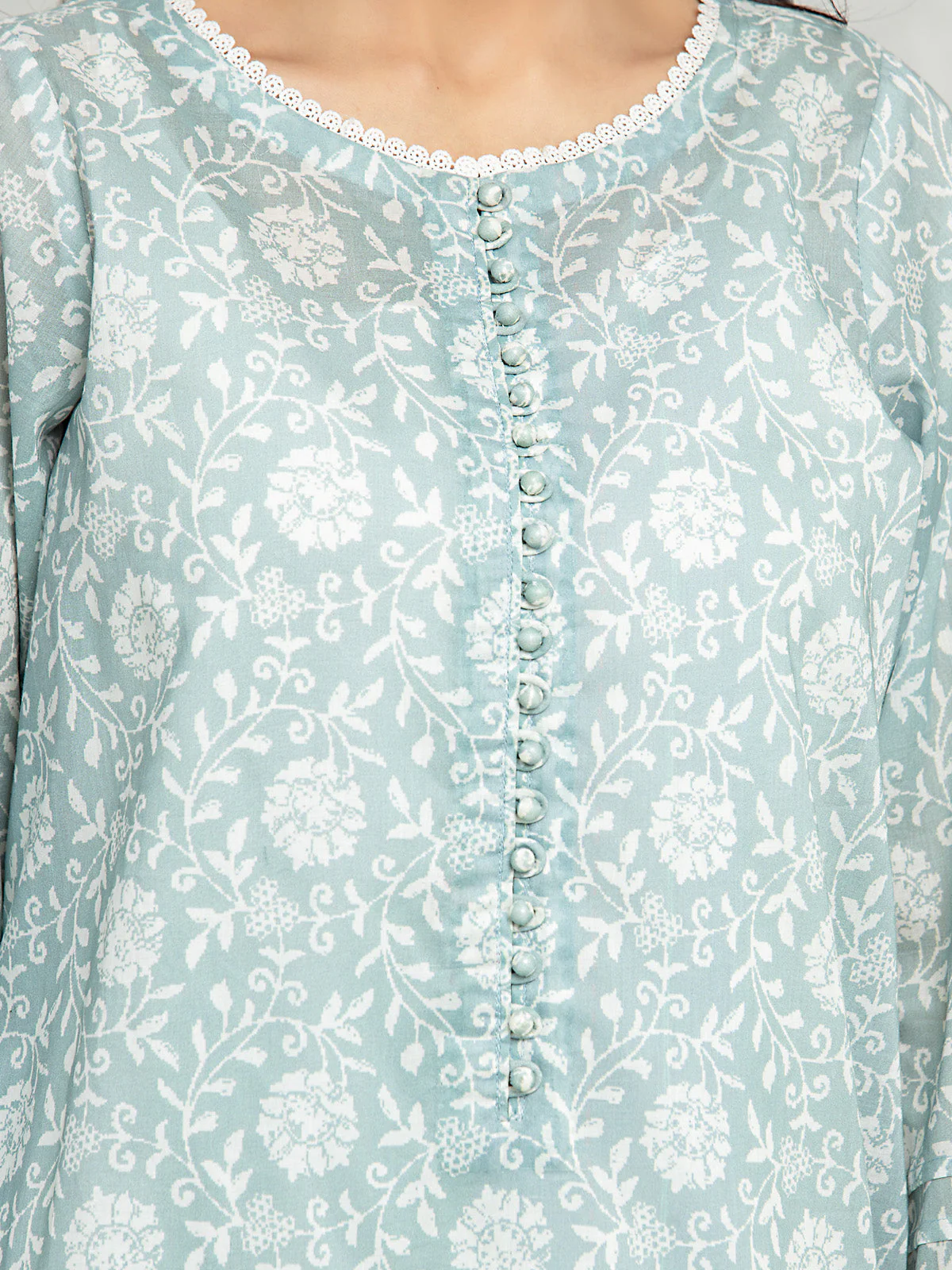 Unstitched Printed Lawn Suit - EWU24A1-28307-3P - Image 2