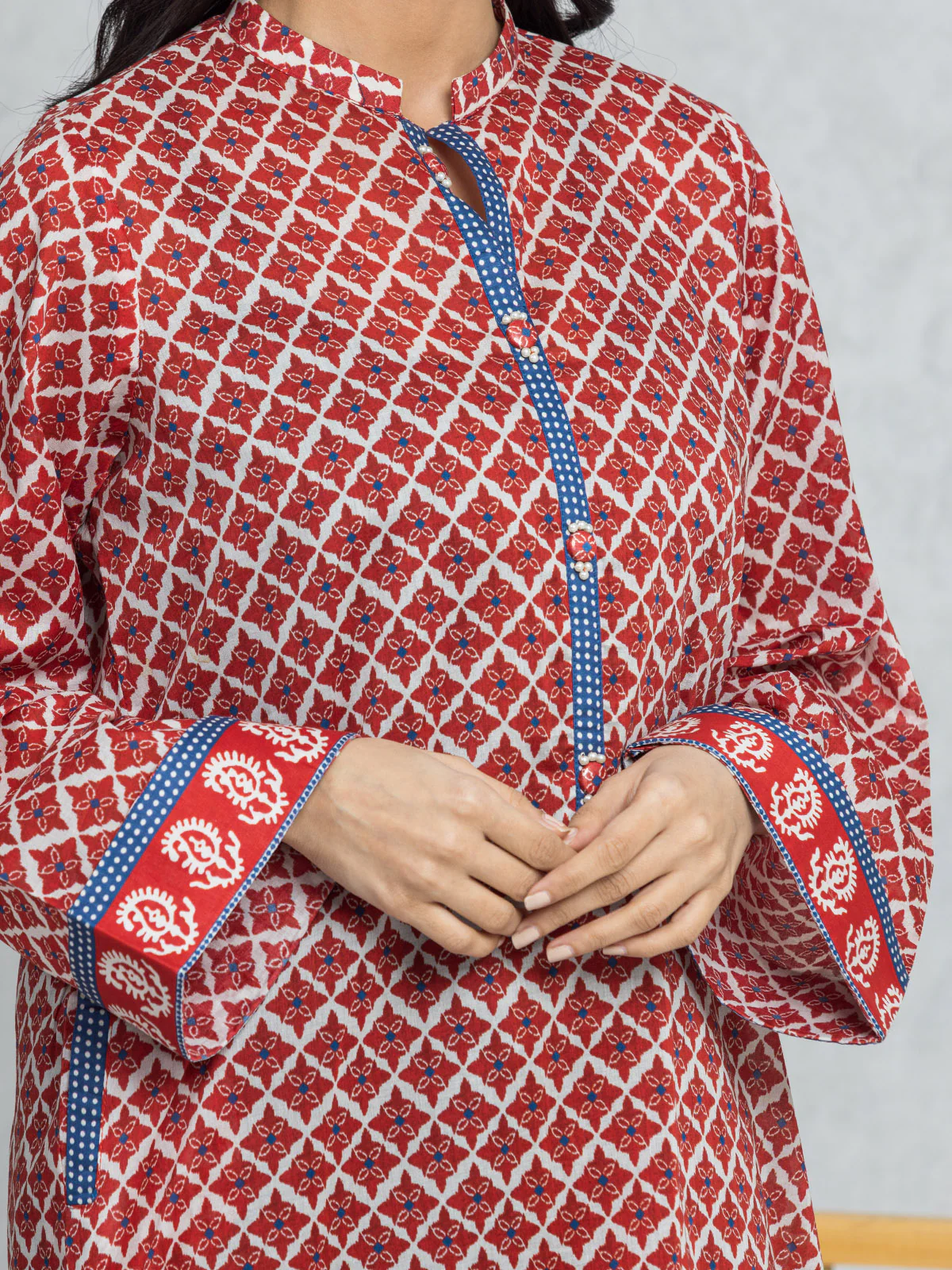 Unstitched Printed Lawn Suit - EWU24A1-28359-3P - Image 4
