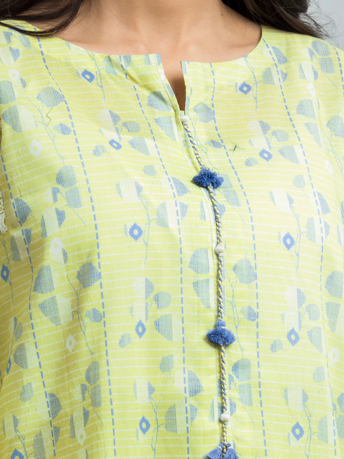 Unstitched Printed Lawn Suit - EWU24A1-28397-3P - Image 2