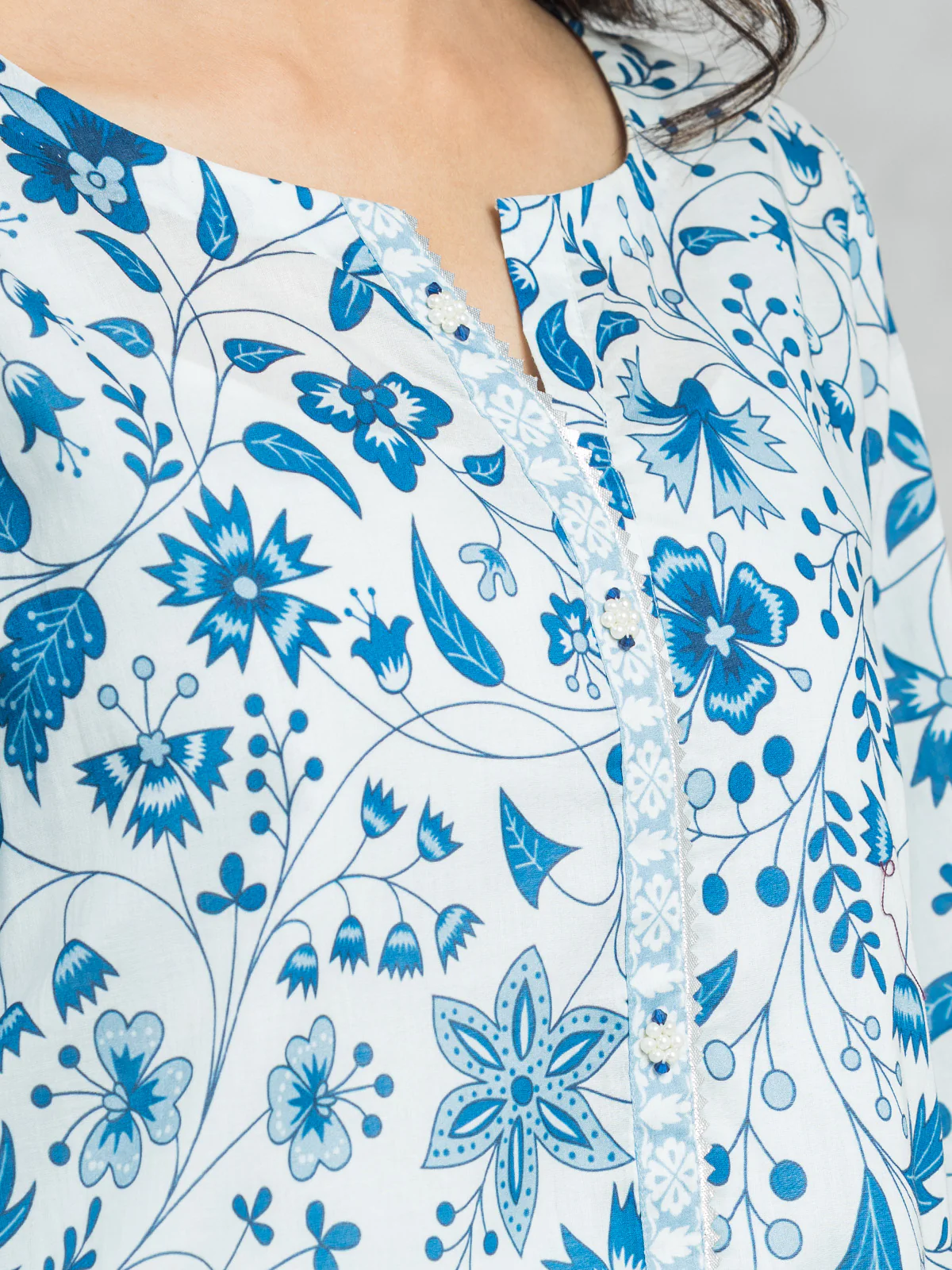 Unstitched Printed Lawn Suit - EWU24A1-28452-3P - Image 3