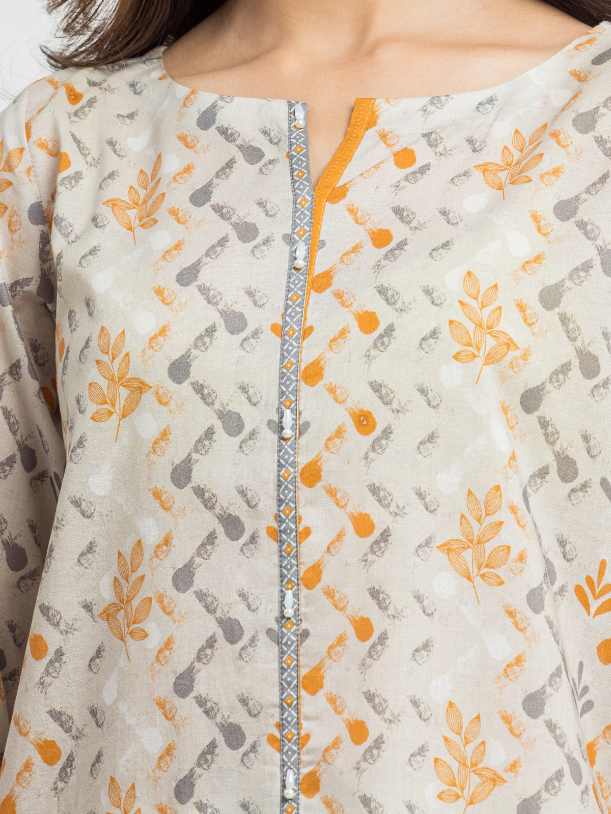 Unstitched Printed Lawn Suit - EWU24A1-28515-3P - Image 2