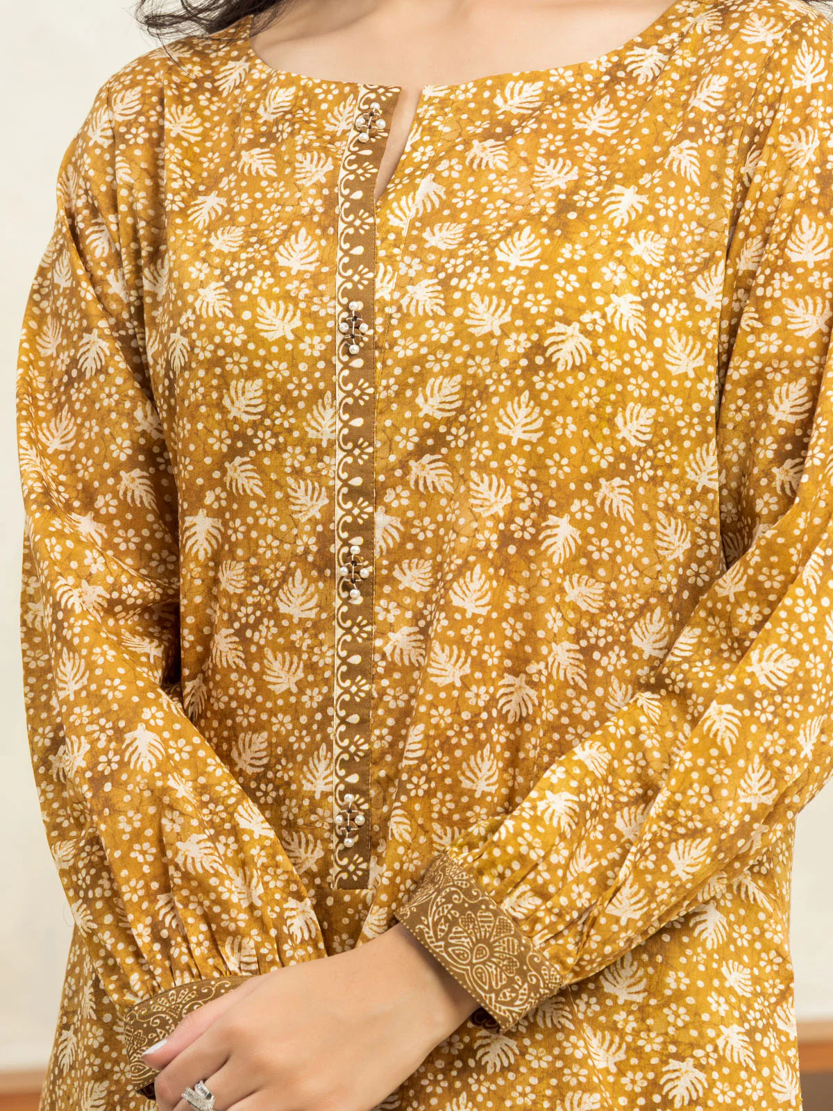 Unstitched Printed Lawn Suit - EWU24A1-28521-3P - Image 3