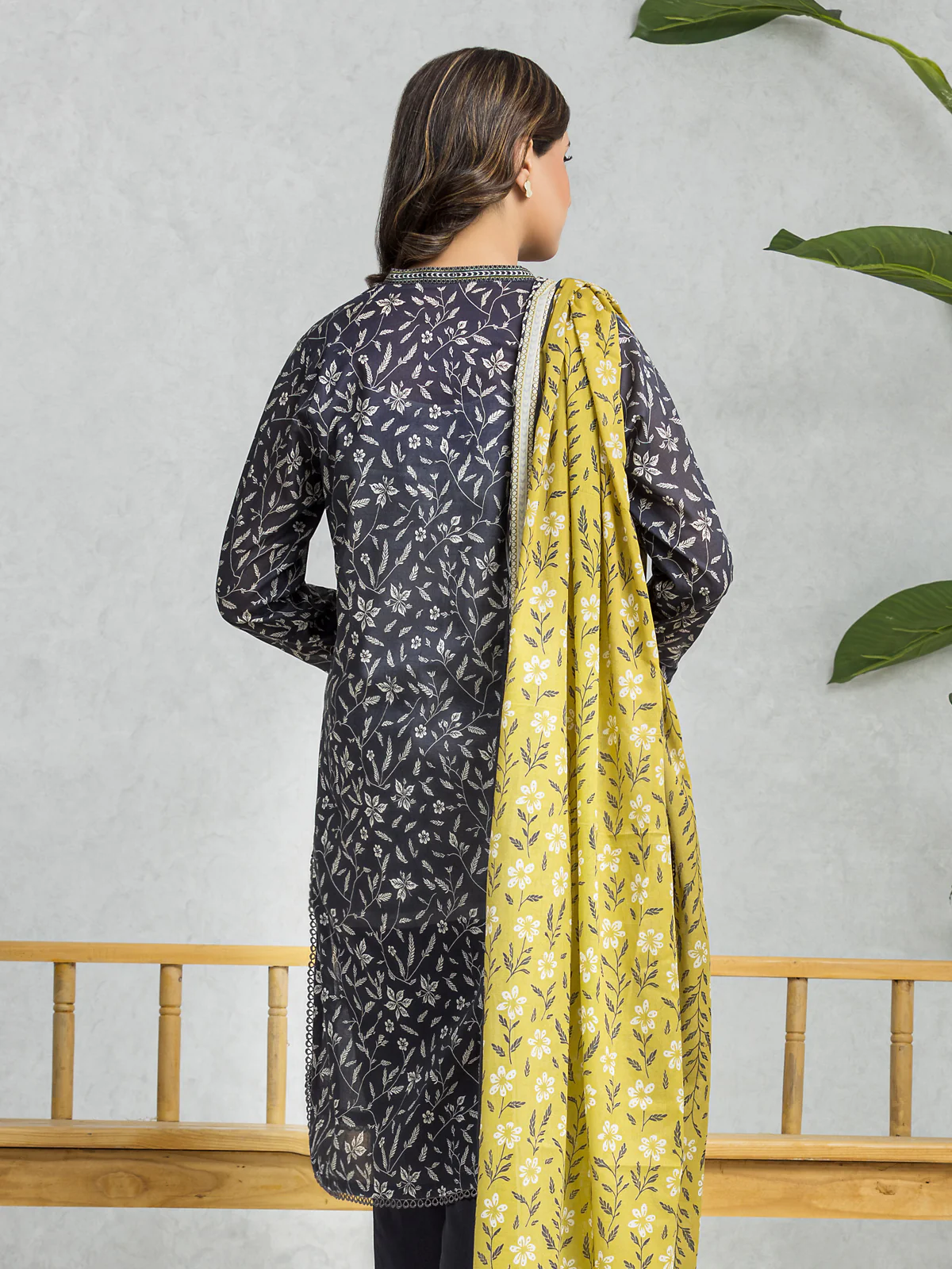 Unstitched Printed Lawn Suit - EWU24A1-28566-3P - Image 2