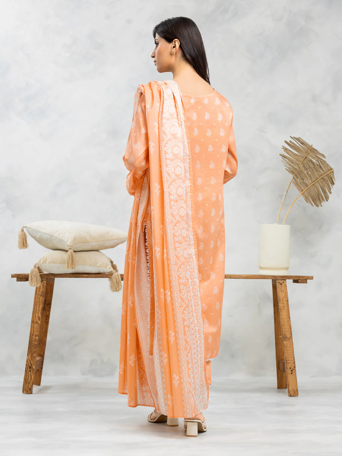 Unstitched Printed Lawn Suit - EWU24A1-29010-3P - Image 3