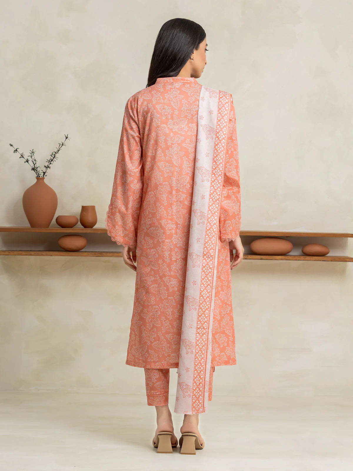 Unstitched Printed Lawn Suit - EWU24A1-29017-3P - Image 3