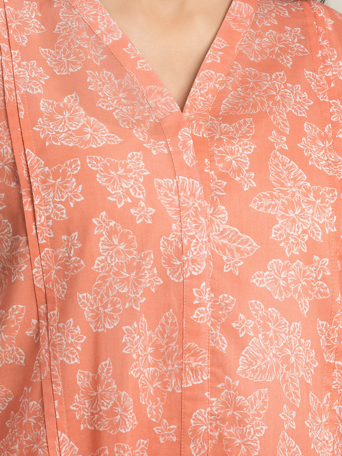 Unstitched Printed Lawn Suit - EWU24A1-29017-3P - Image 5