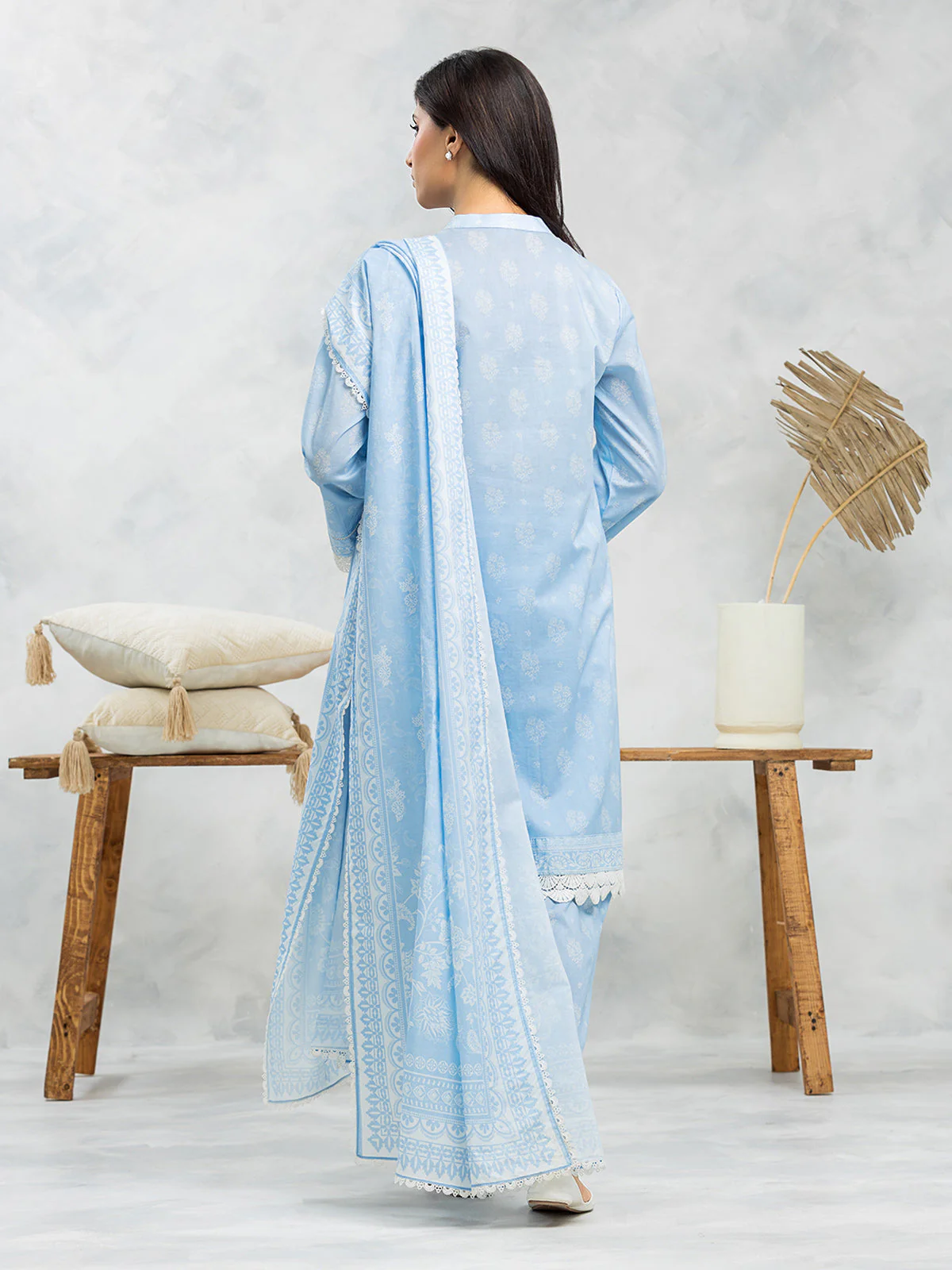 Unstitched Printed Lawn Suit - EWU24A1-29044-3P - Image 2
