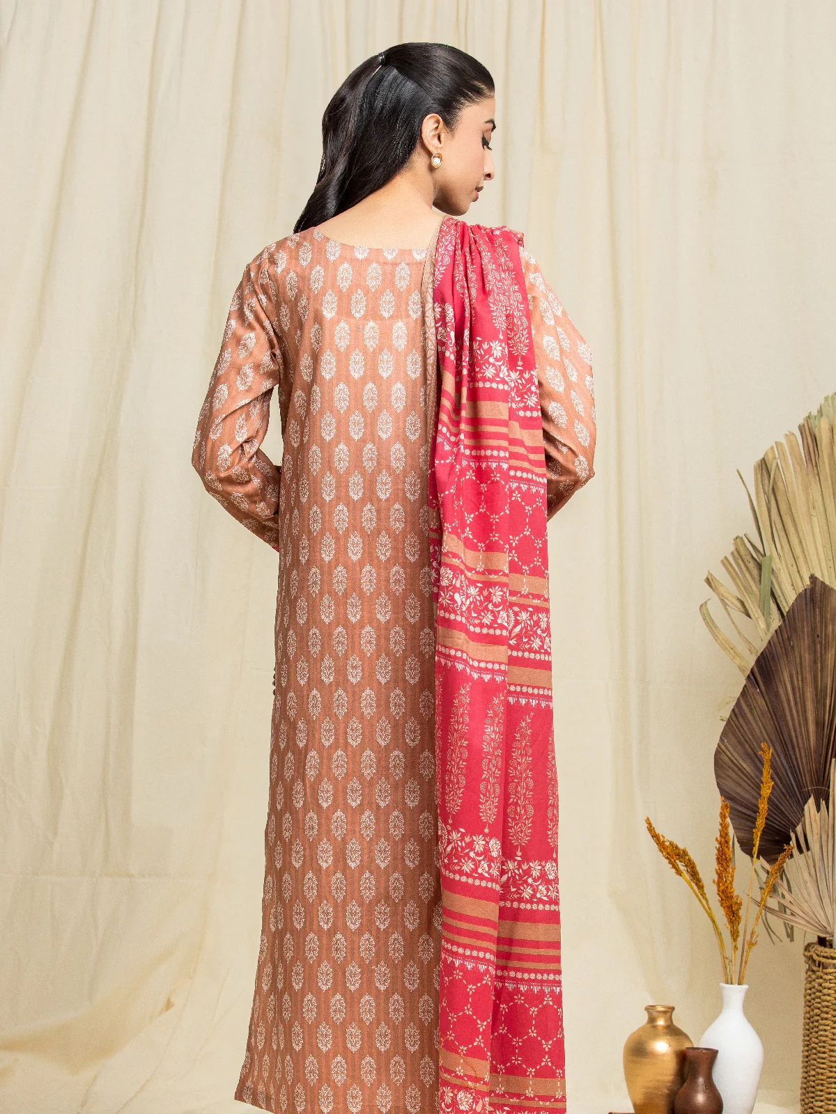 Unstitched Printed Lawn Suit - EWU24A1-29057-3P - Image 2