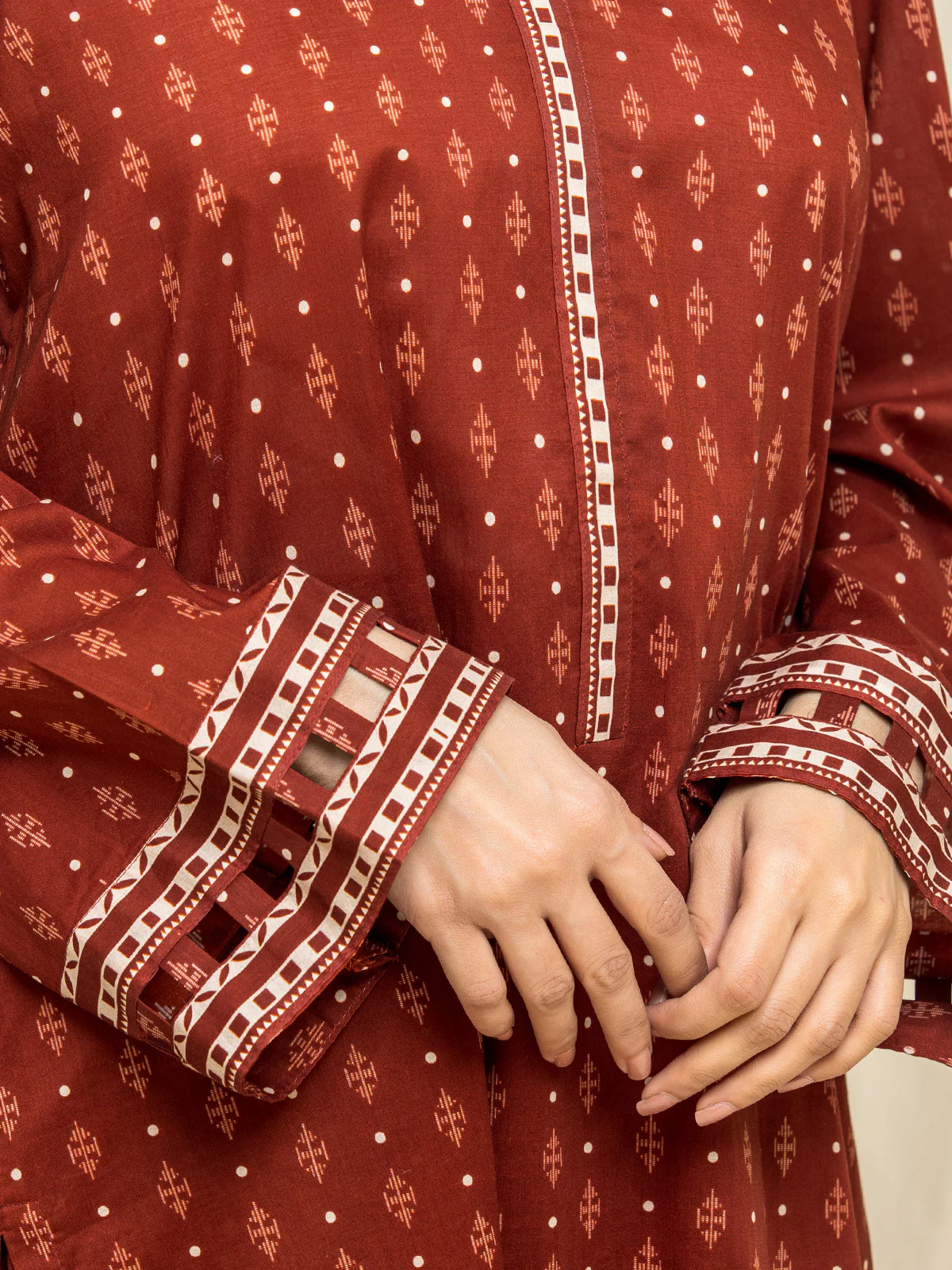 Unstitched Printed Lawn Suit - EWU24A1-29067-3P - Image 5