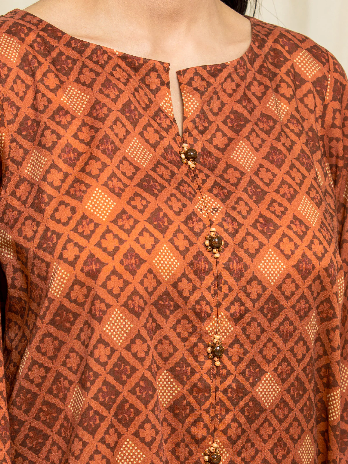 Unstitched Printed Lawn Suit - EWU24A1-29068-3P - Image 3