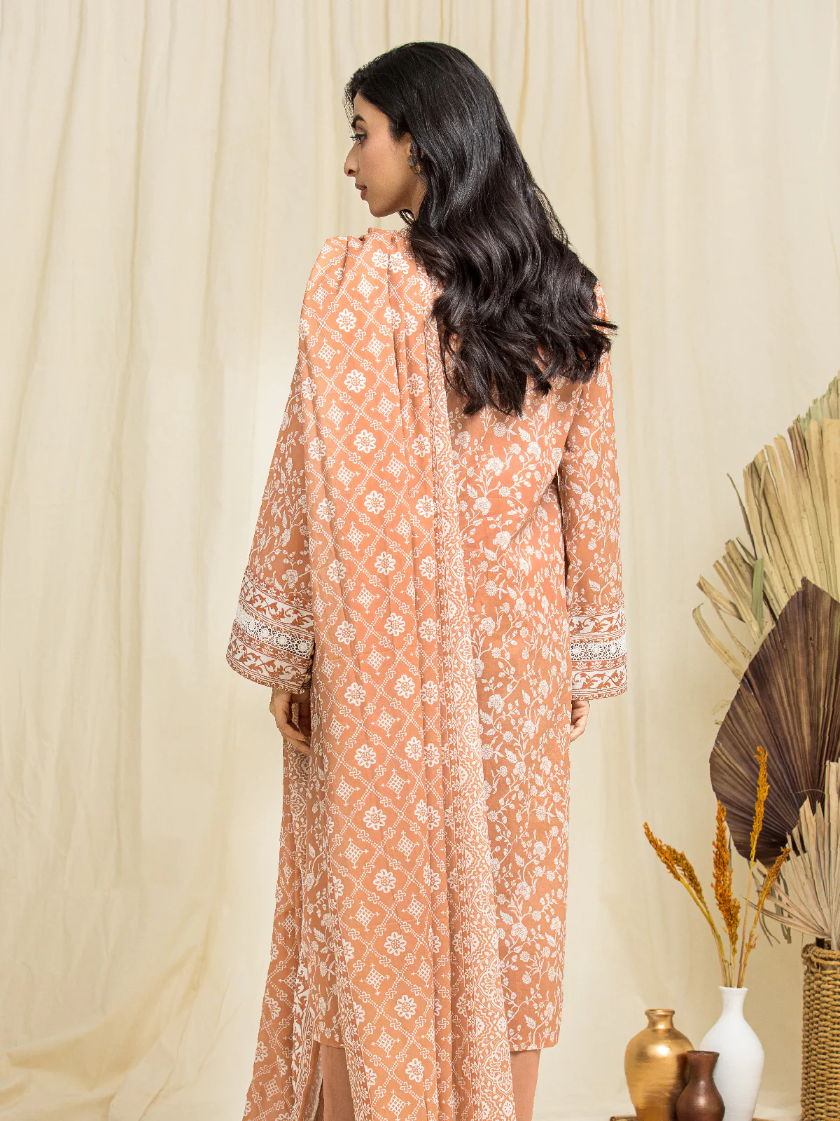 Unstitched Printed Lawn Suit - EWU24A1-29074-3P - Image 2