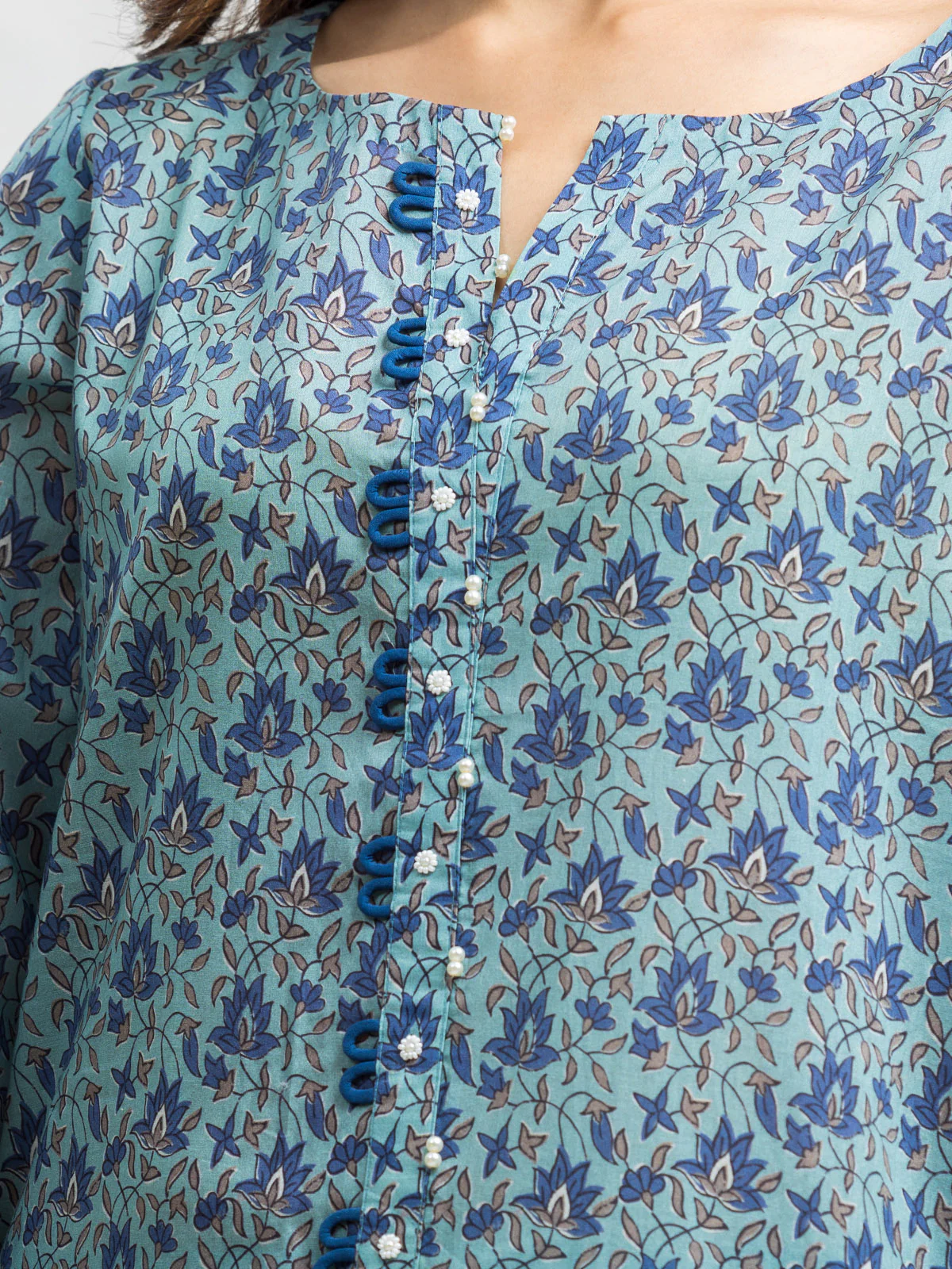 Unstitched Printed Lawn Suit - EWU24A1-29081-3P - Image 2