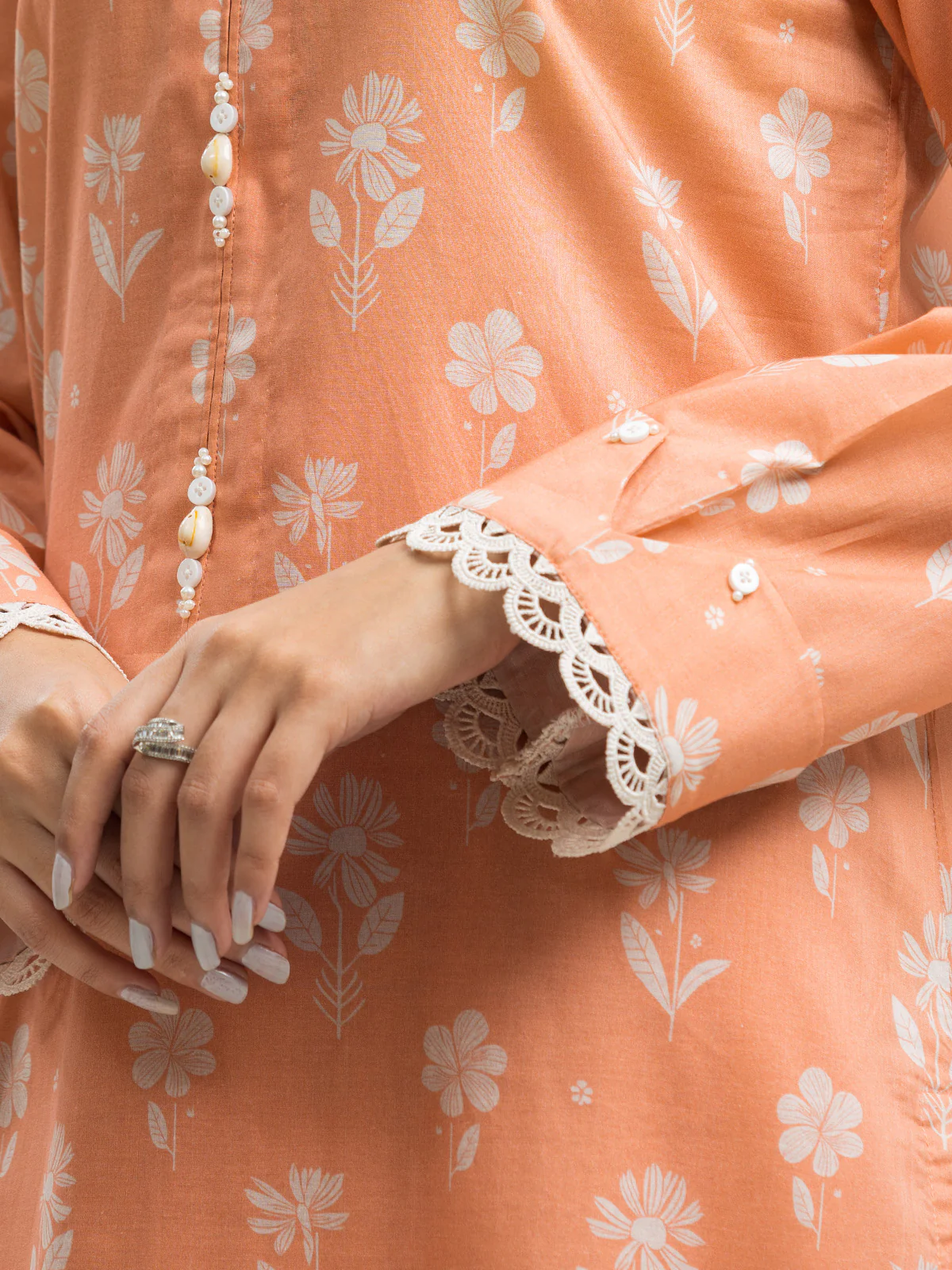 Unstitched Printed Lawn Suit - EWU24A1-29089-3P - Image 4