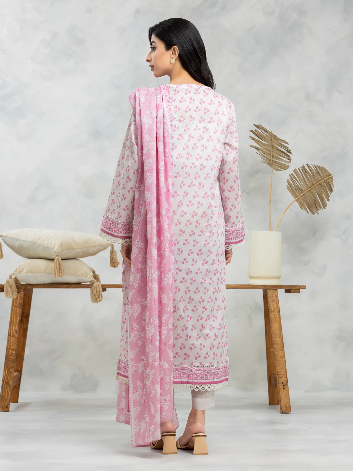 Unstitched Printed Lawn Suit - EWU24A1-29100-3P - Image 3