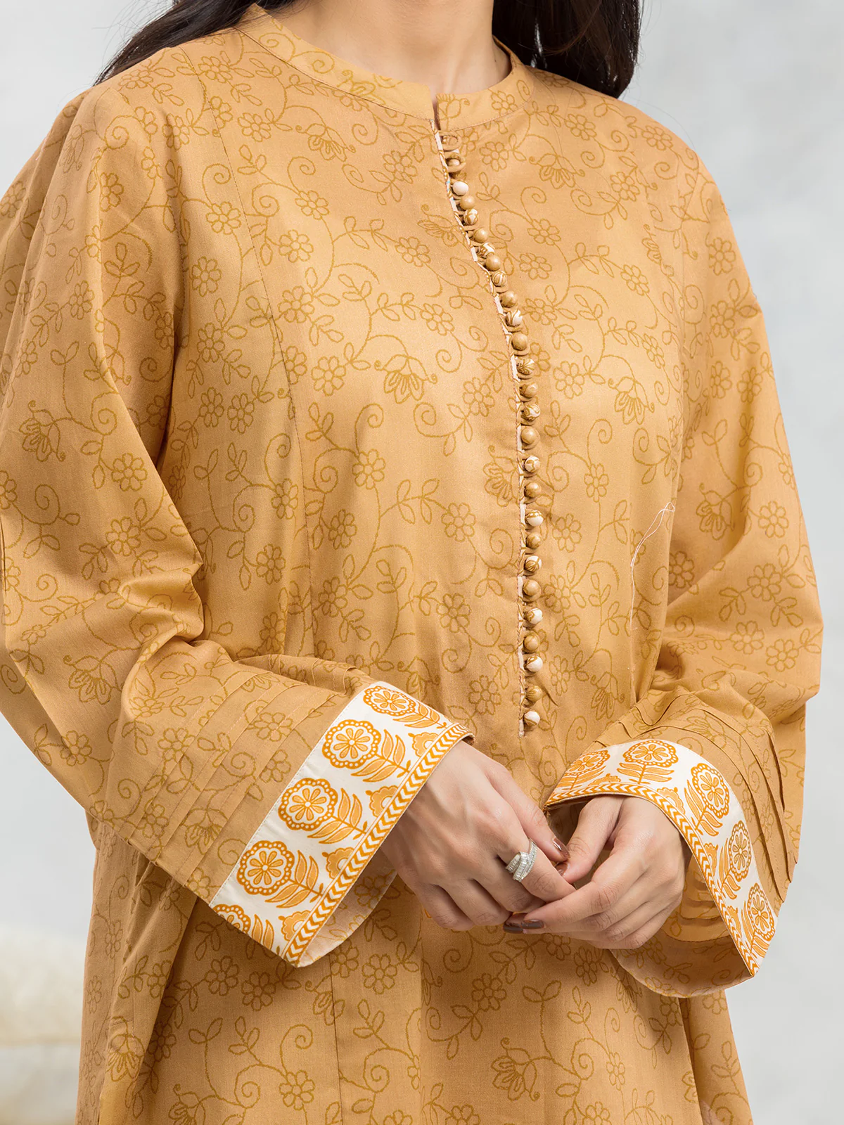 Unstitched Printed Lawn Suit - EWU24A1-29103-3P - Image 2