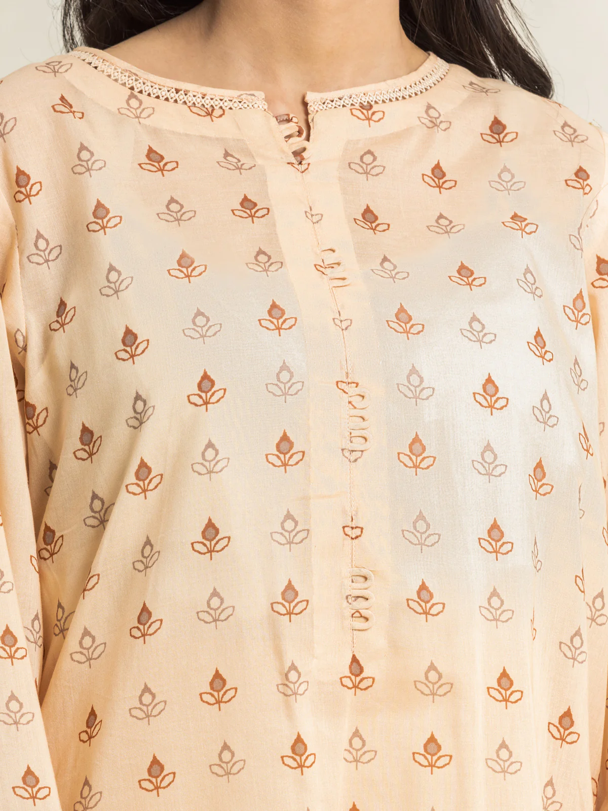 Unstitched Printed Lawn Suit - EWU24A1-29148-3P - Image 3