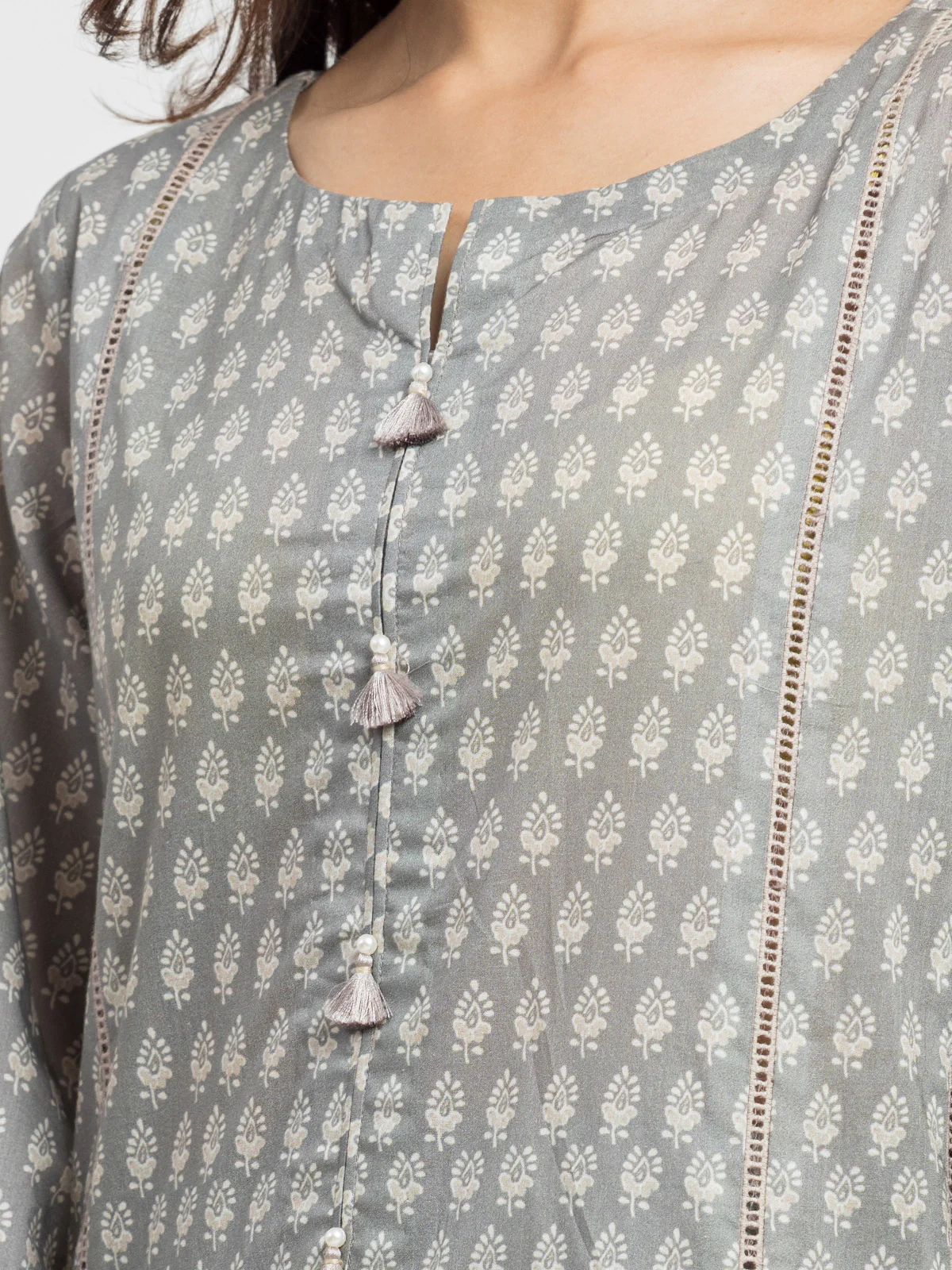 Unstitched Printed Lawn Suit - EWU24A1-29381-3P - Image 2