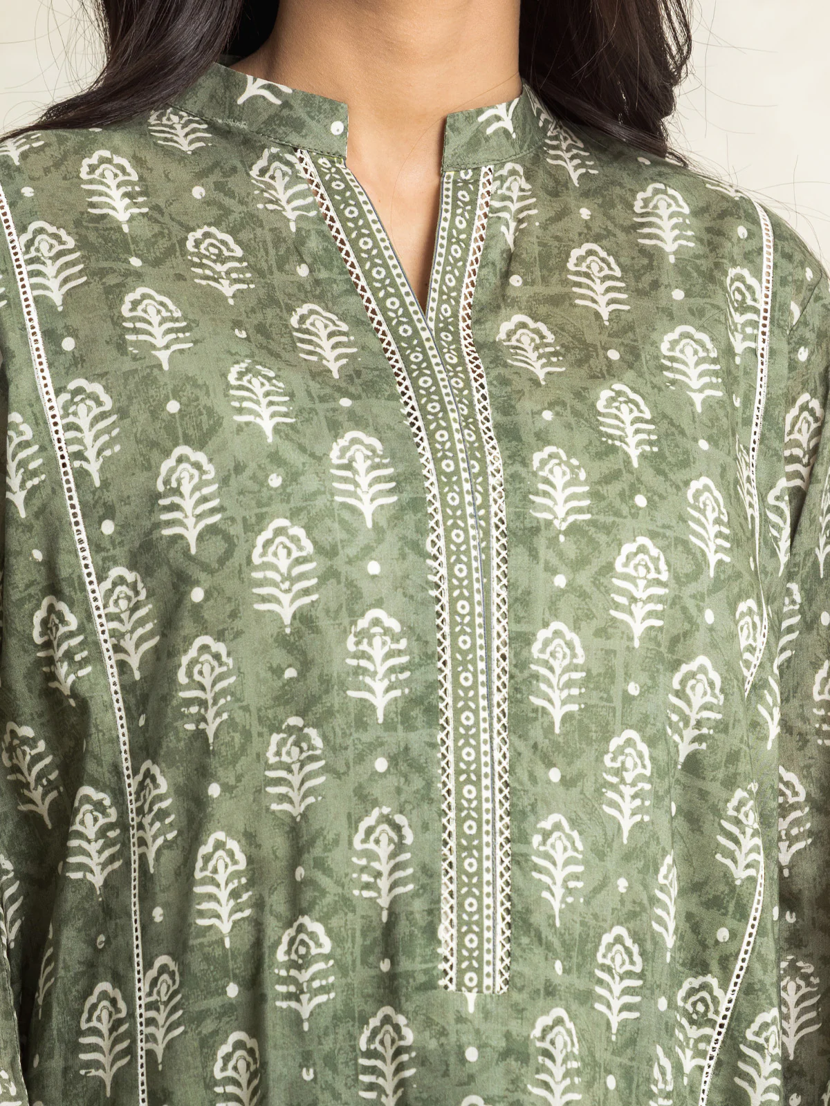 Unstitched Printed Lawn Suit - EWU24A1-29477-3P - Image 2