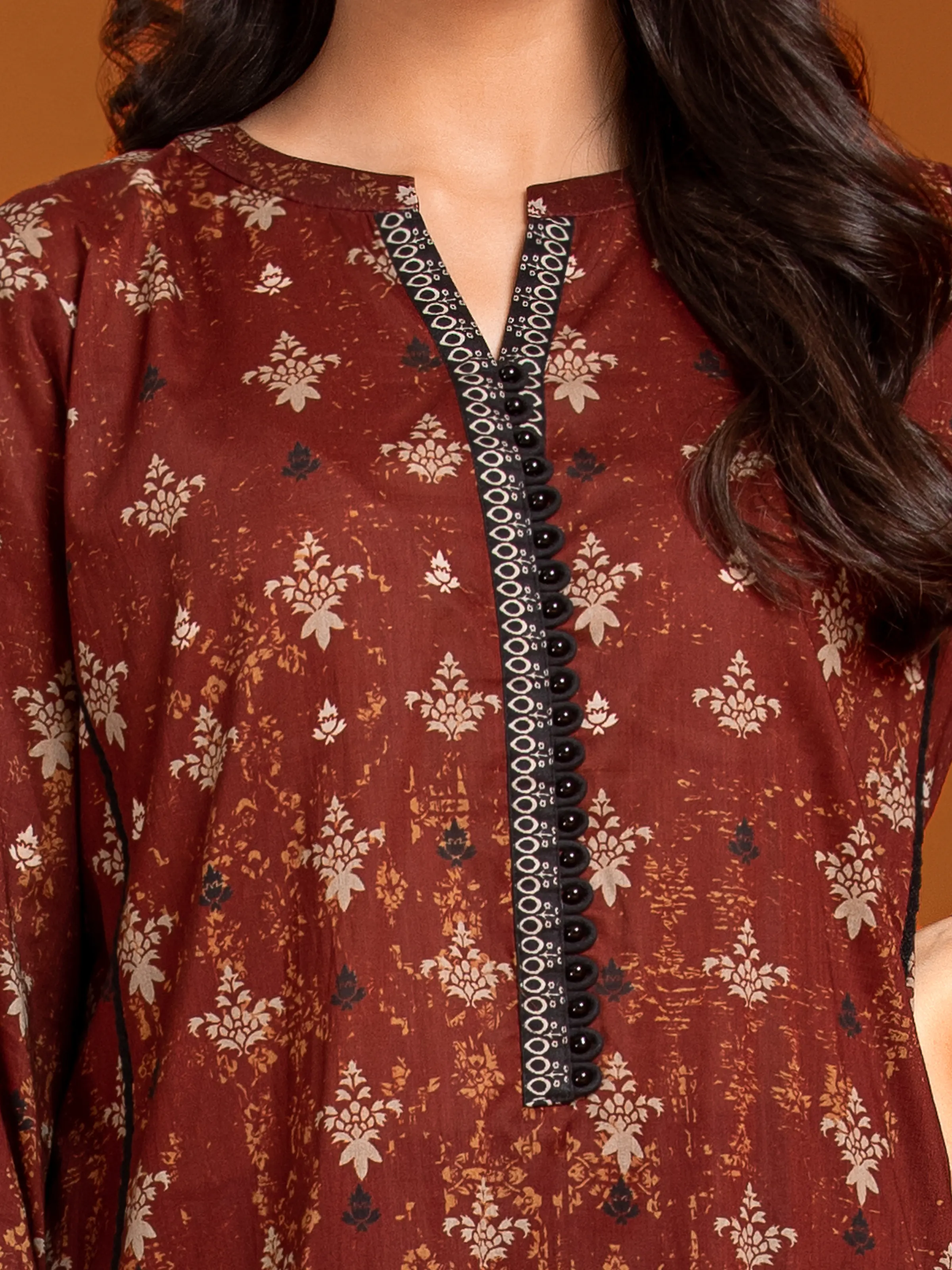 Unstitched Printed Cambric Suit - EWU24A2-27136-3P - Image 3