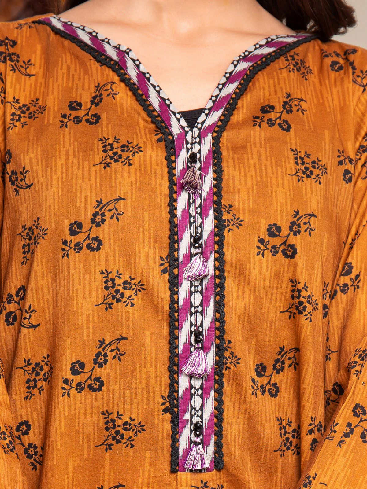 Unstitched Printed Cambric Suit - EWU24A2-27288-3P - Image 2
