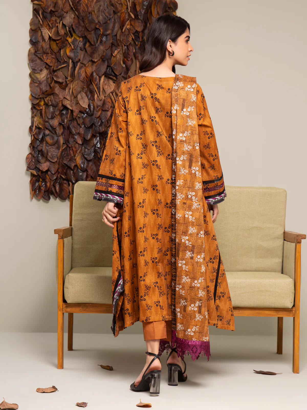 Unstitched Printed Cambric Suit - EWU24A2-27288-3P - Image 6