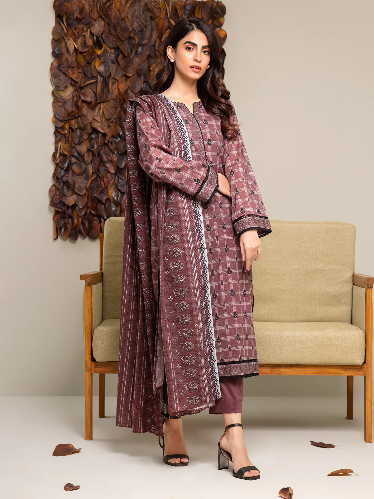 Unstitched Printed Cambric Suit - EWU24A2-27289-3P - Image 6