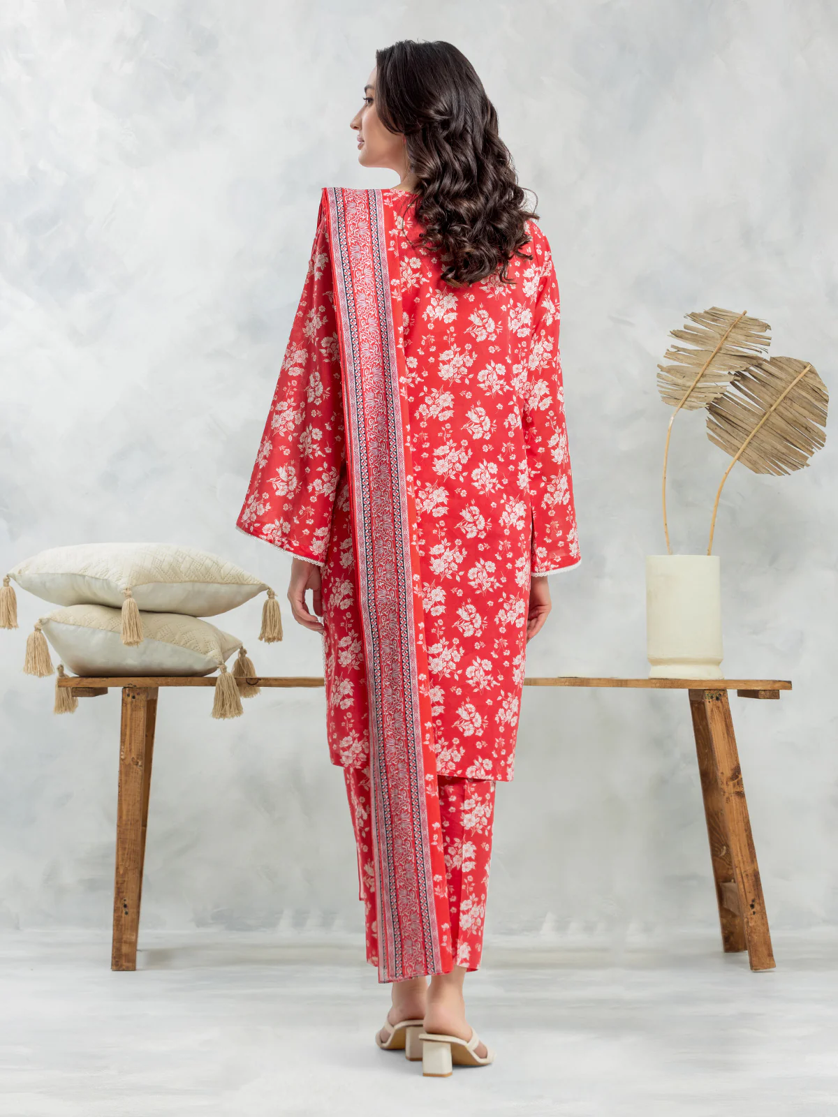 Unstitched Printed Cambric Suit - EWU24A2-29034-3P - Image 4