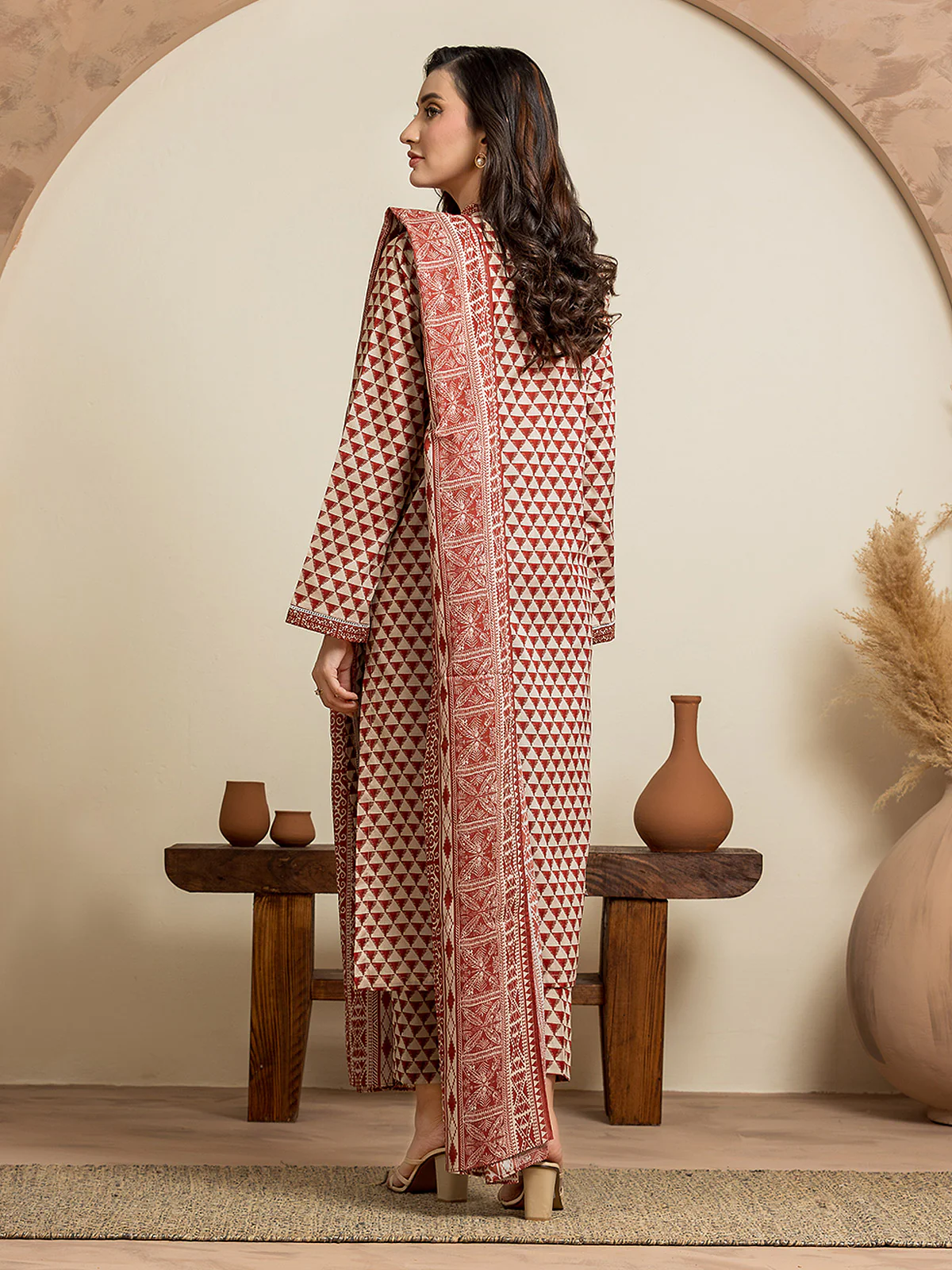 Unstitched Printed Cambric Suit - EWU24A2-29035-3P - Image 3